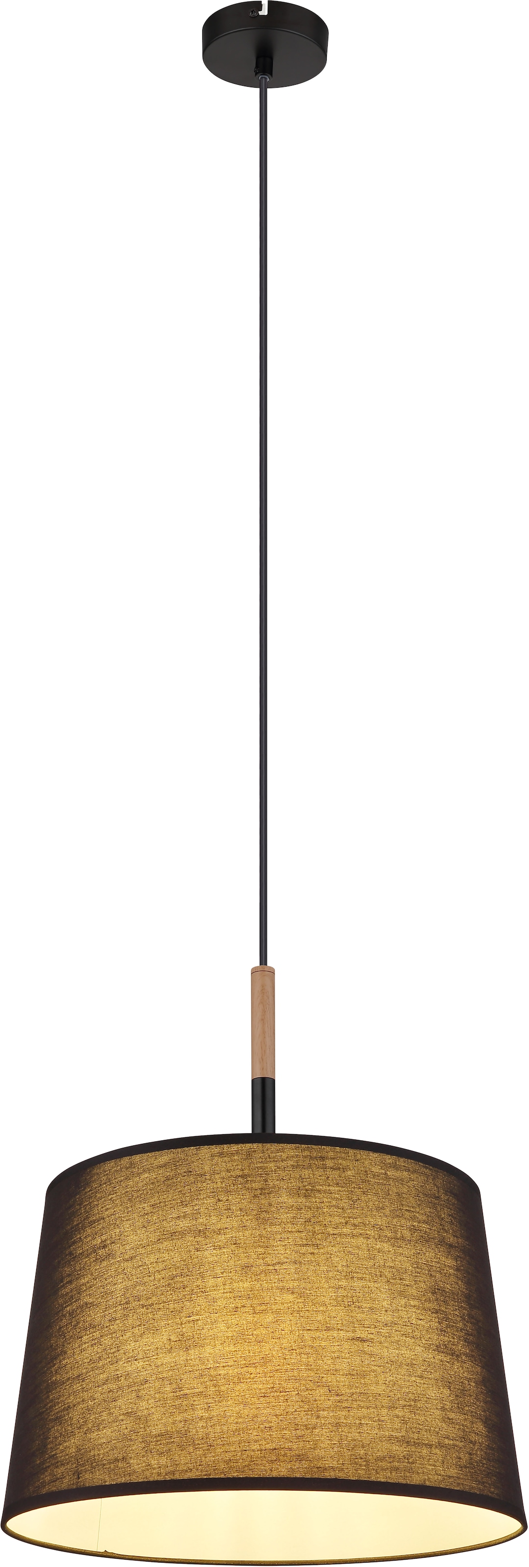 GLOBO LIGHTING Hängeleuchte »KIKKI«, Leuchtmittel E27 | ohne Leuchtmittel, Hängelampe/Pendelleuchte/Esszimmer/Wohnzimmer/Esstisch