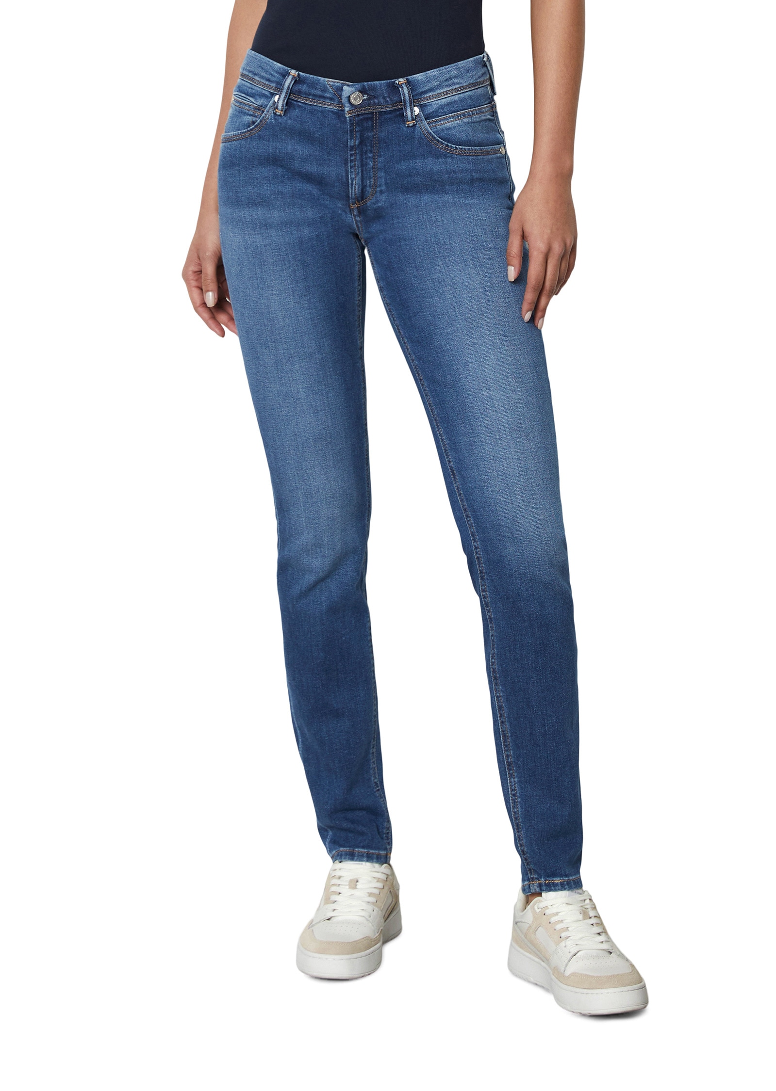 Marc OPolo DENIM Slim-fit-Jeans "aus stretchigem Organic Cotton-Mix" günstig online kaufen