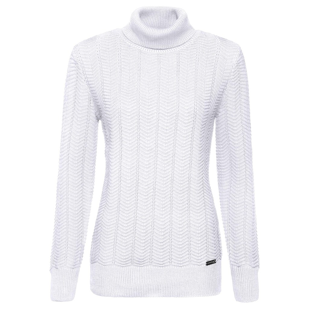 Damenmode Pullover Casual Looks Rollkragenpullover »Pullover« ecru Damenmode Pullover Casual Looks Rollkragenpullover »Pullover« ecru