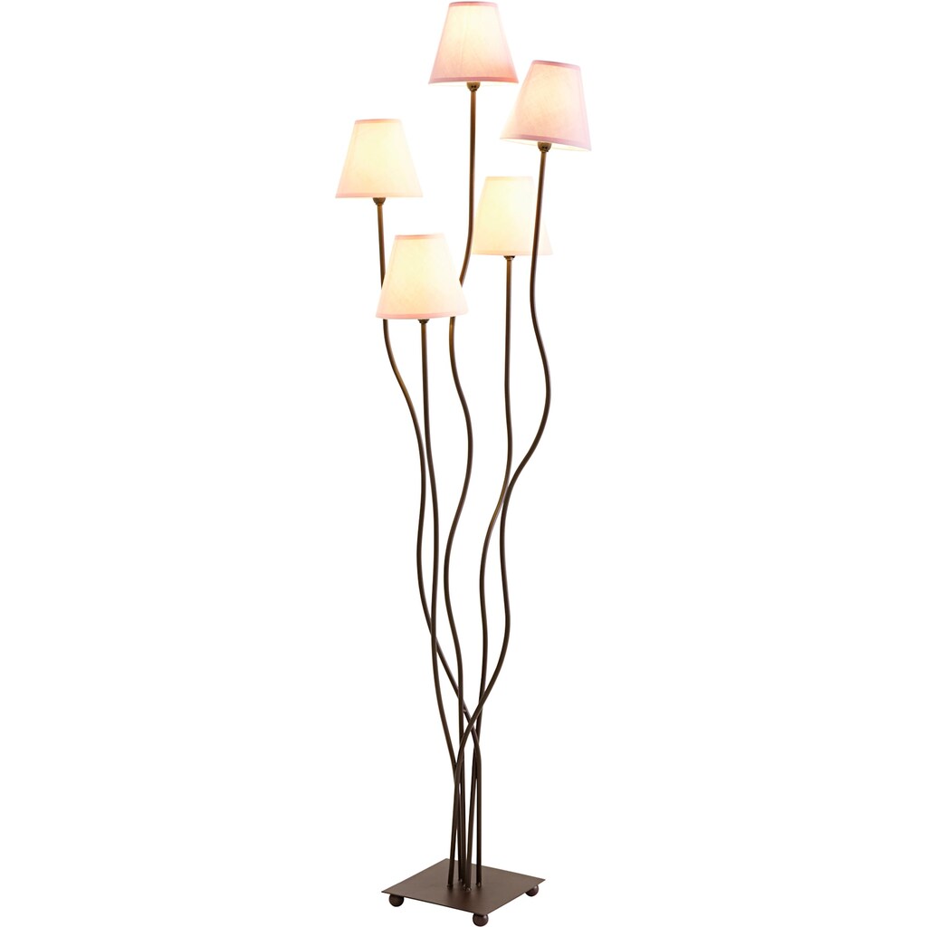 KARE Stehlampe »Stehleuchte Flexible Berry Cinque«