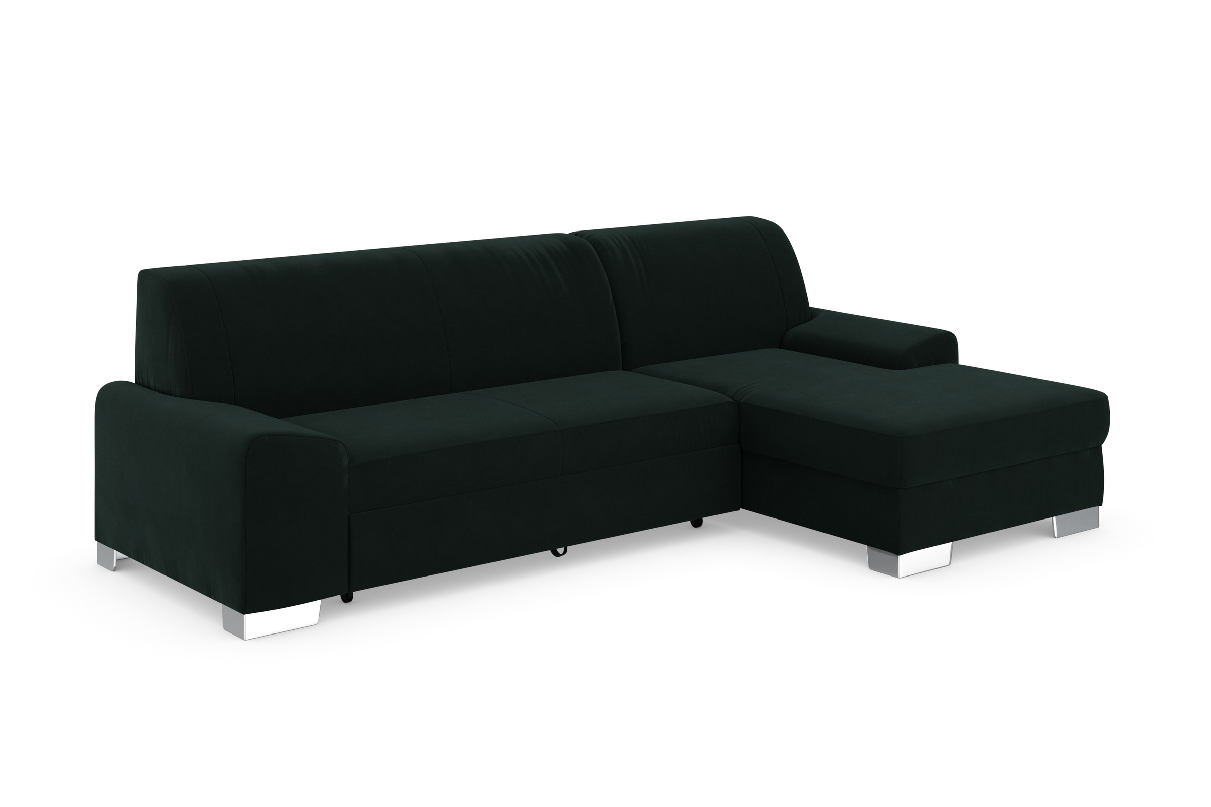 DOMO collection Ecksofa »Anzio L-Form«, wahlweise mit Bettfunktion und Federkern