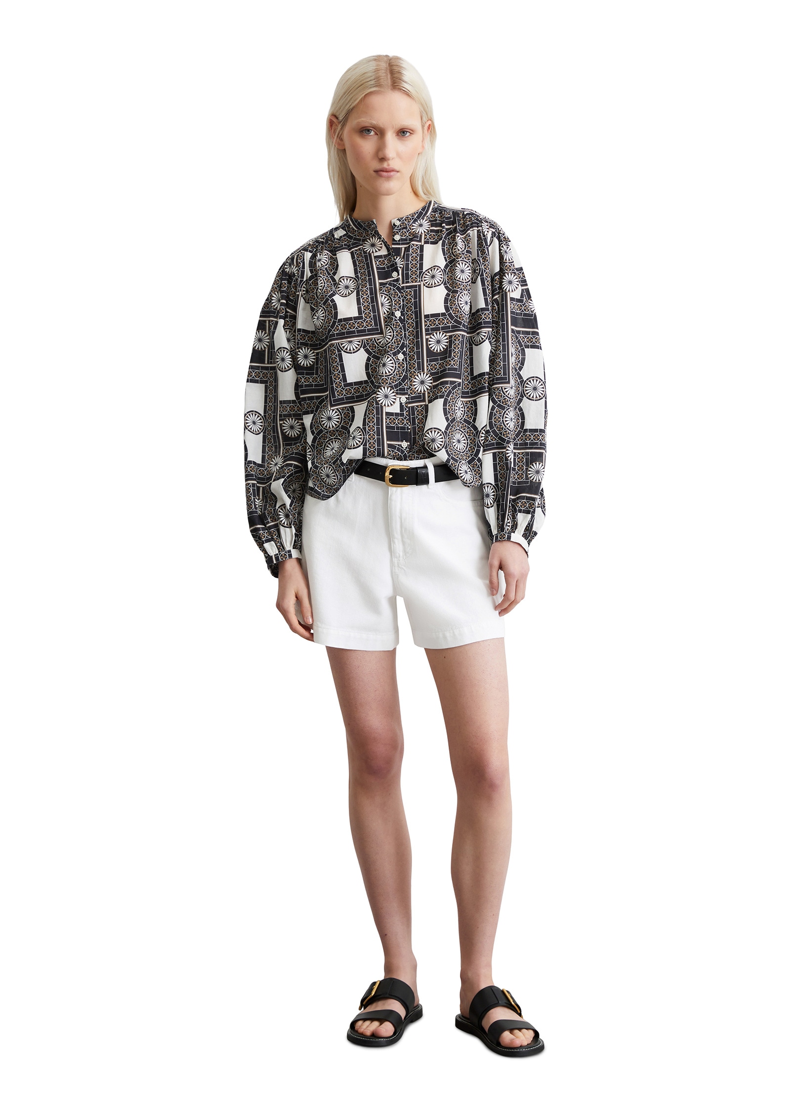 Marc O'Polo Shorts »aus Organic Cotton-Lyocell-Mix«