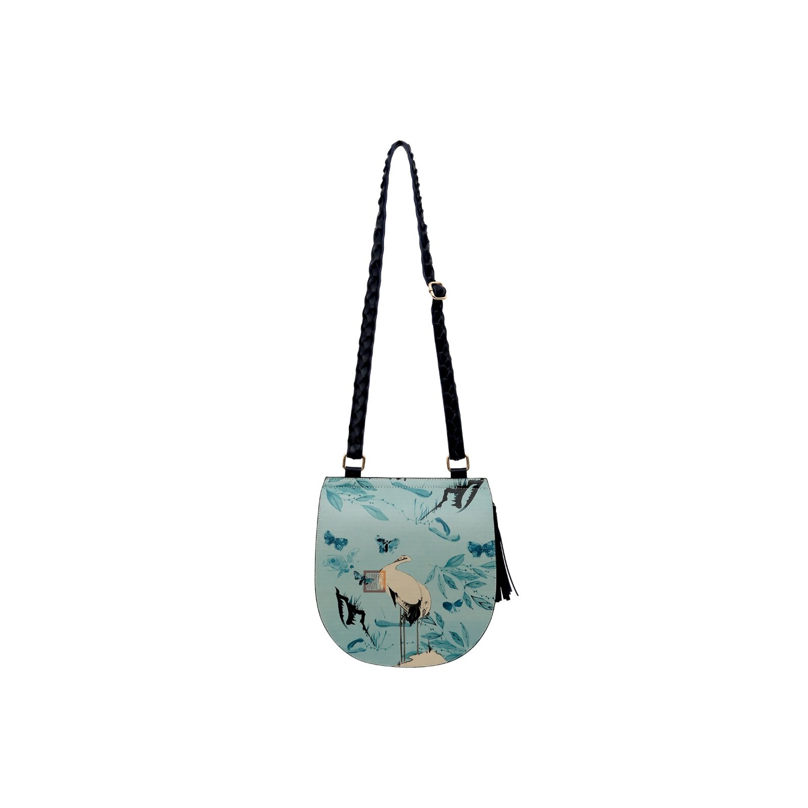 Thumbnail - DOGO Umhängetasche "Ivy Bag Umhängetasche Storks Damen Schultertasche" Handgefertigt
