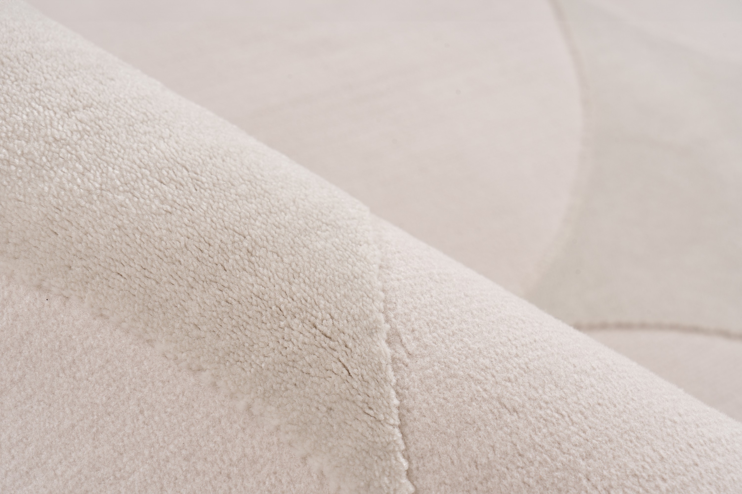 Kayoom Teppich »Stage 625« rechteckig 11 mm Höhe weicher Kurzflor, Hoch Tief Struktur, Wohnzimmer