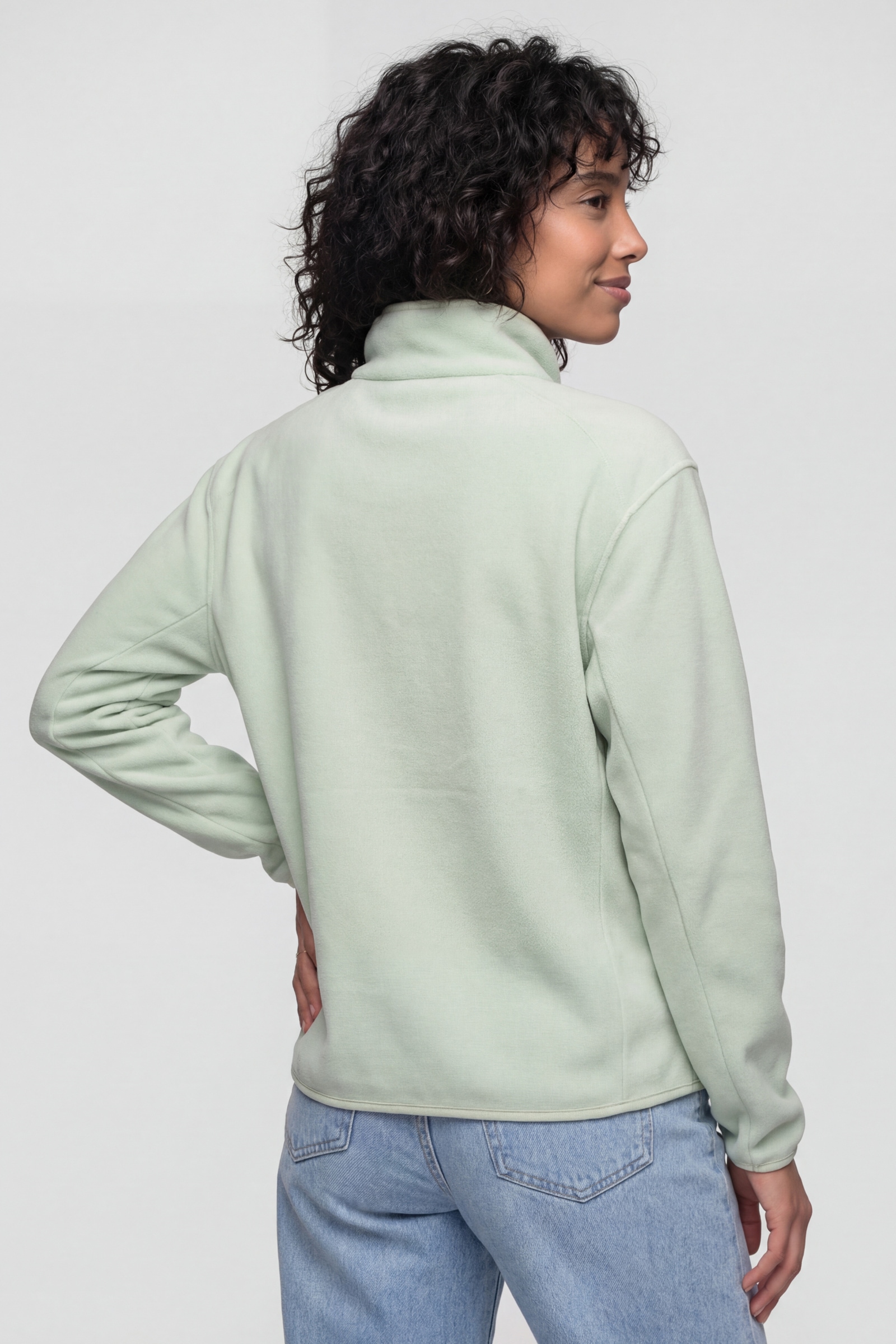 Alife & Kickin Fleecejacke »Damen SagaAK F Fleecejacke, Jacke« mit Rei§verschlusstasche am €rmel und Stehkragen