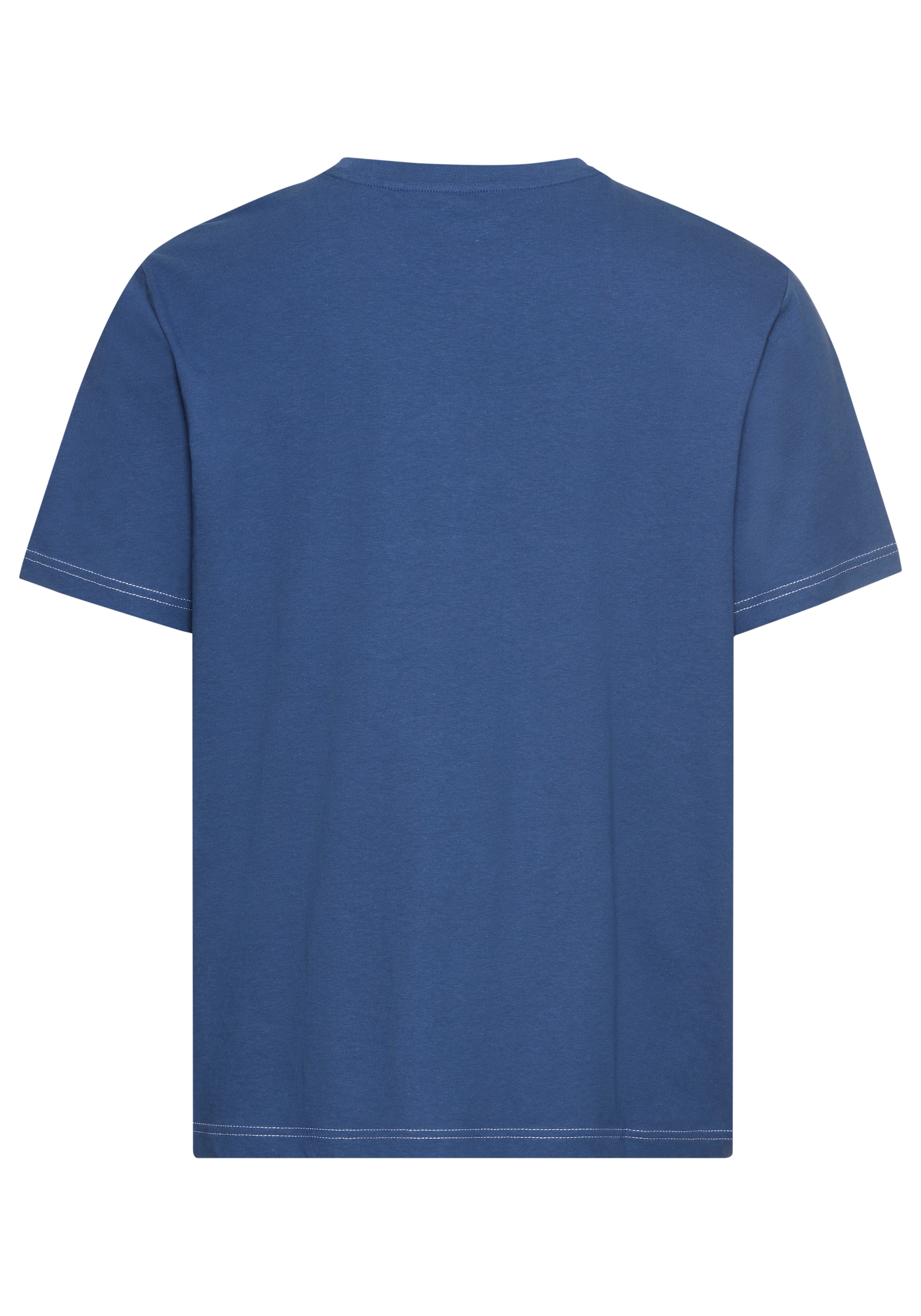 Man's World T-Shirt, mit Kontrastnähten und funktionaler Brusttasche