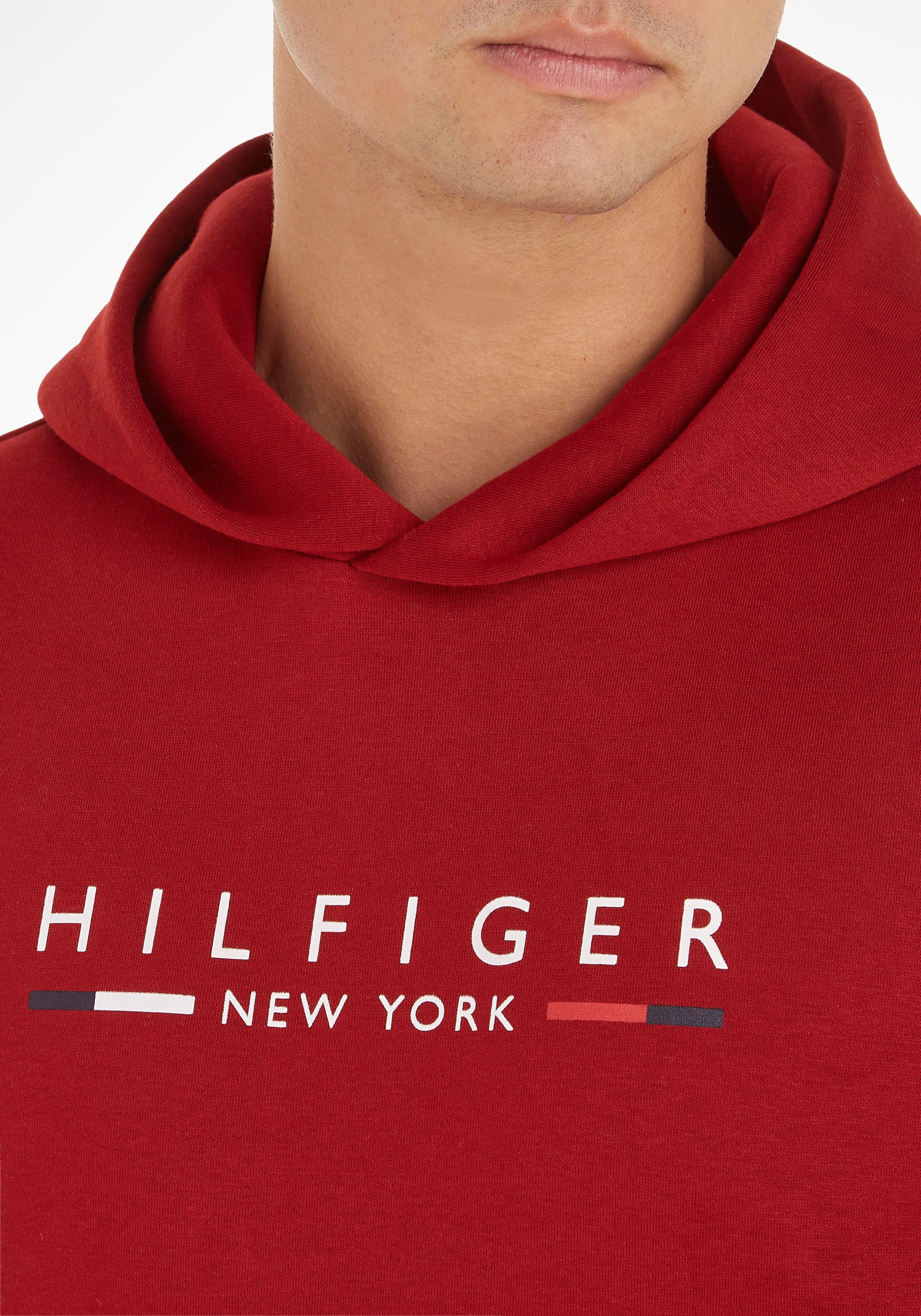 Tommy Hilfiger Hoodie »HILFIGER NEW HOODY«, | ▷ mit Kängurutasche für YORK BAUR