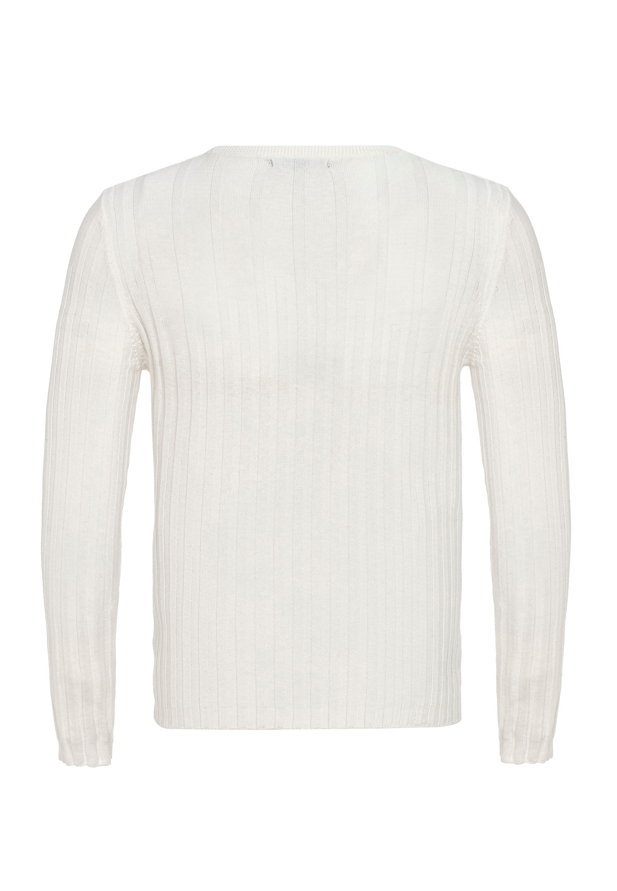 RedBridge Strickpullover »Broken Arrow«, mit breitem Rippstrickmuster