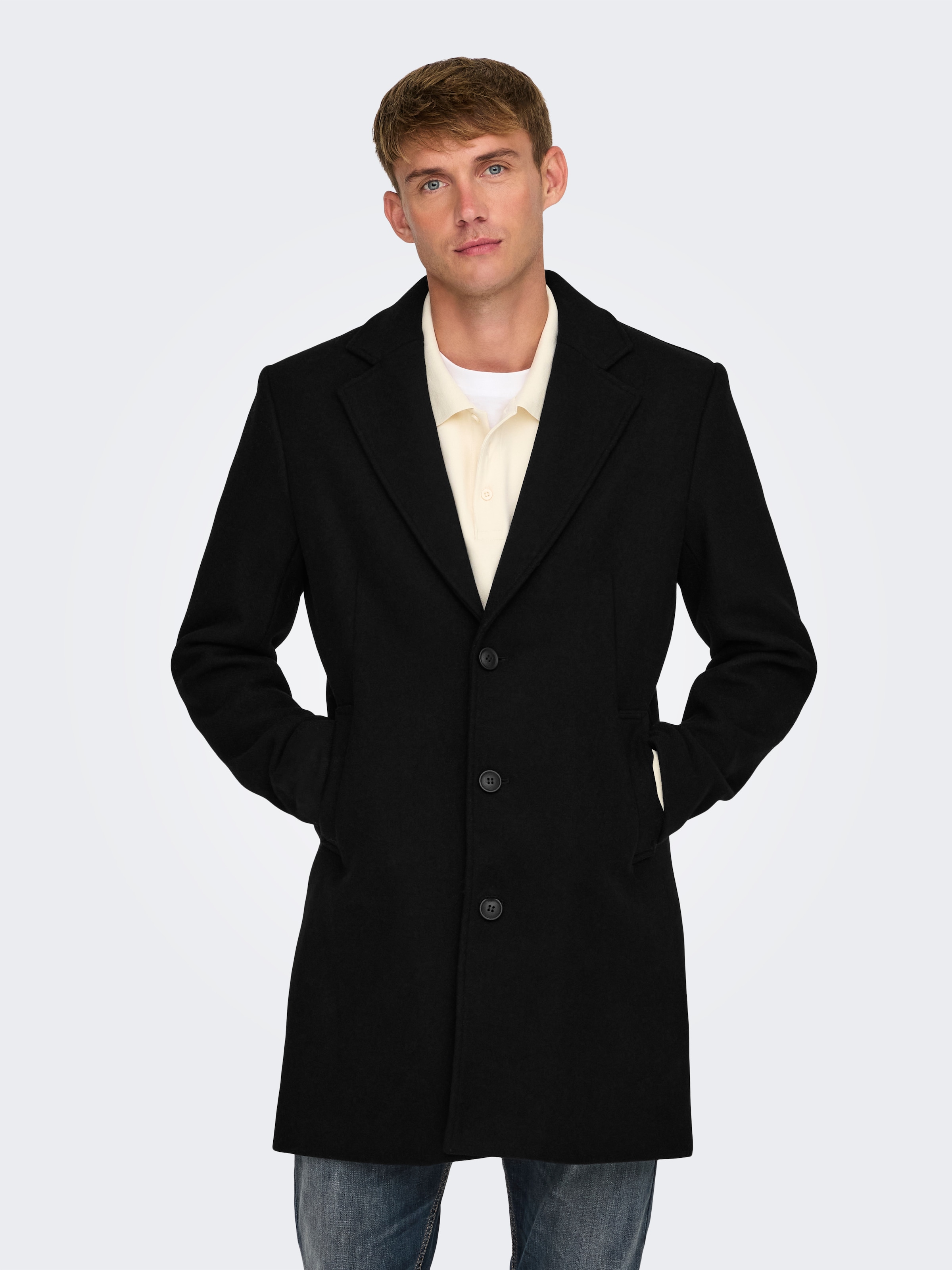 ONLY & SONS Kurzmantel "ONSMATTHEW WOOL COAT OTW"