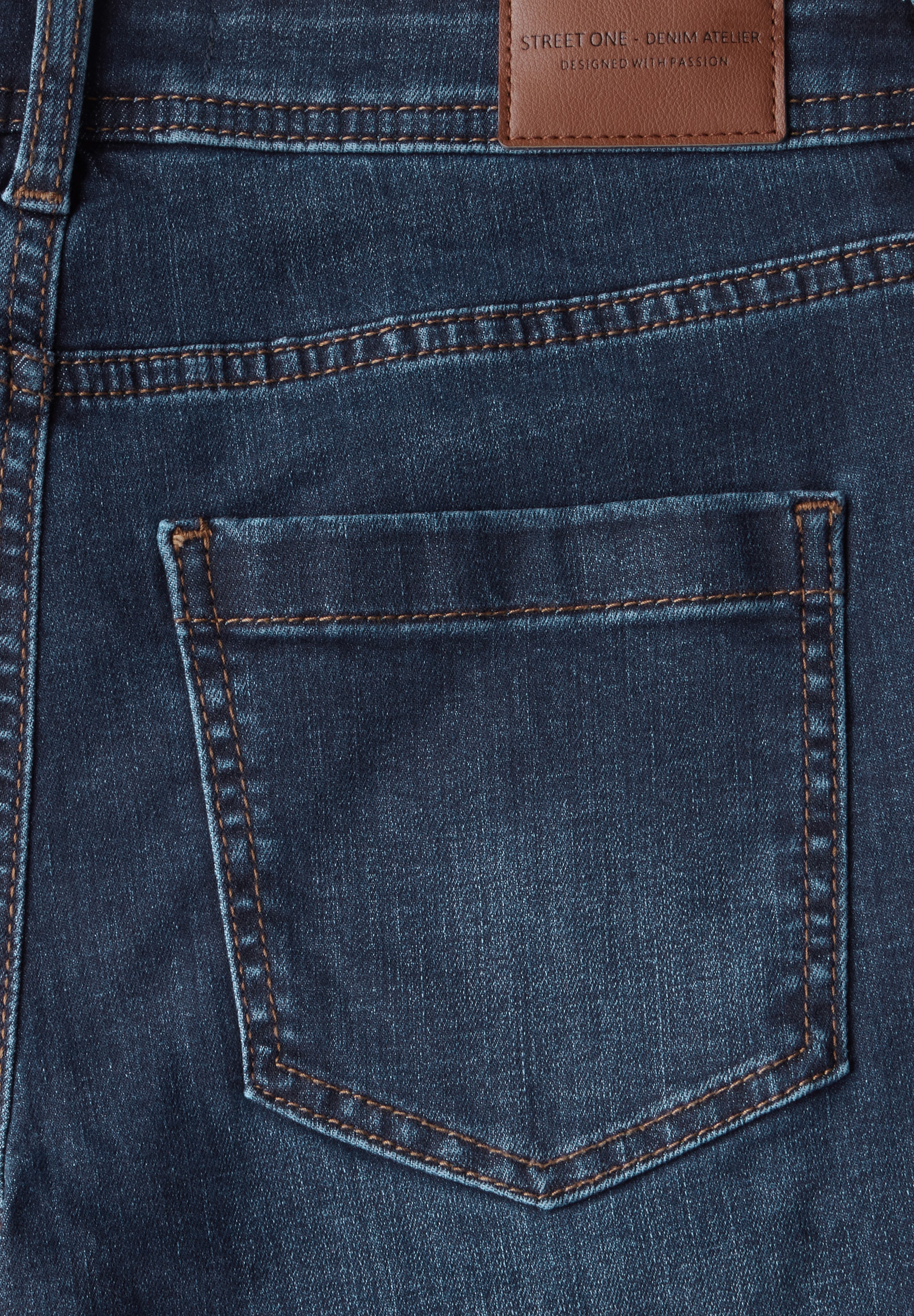 STREET ONE Comfort-fit-Jeans, aus Baumwolle mit Stretchanteil