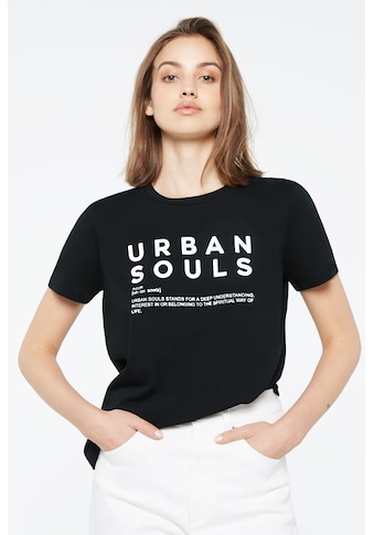 Harlem Soul Rundhalsshirt, mit Baumwolle kaufen