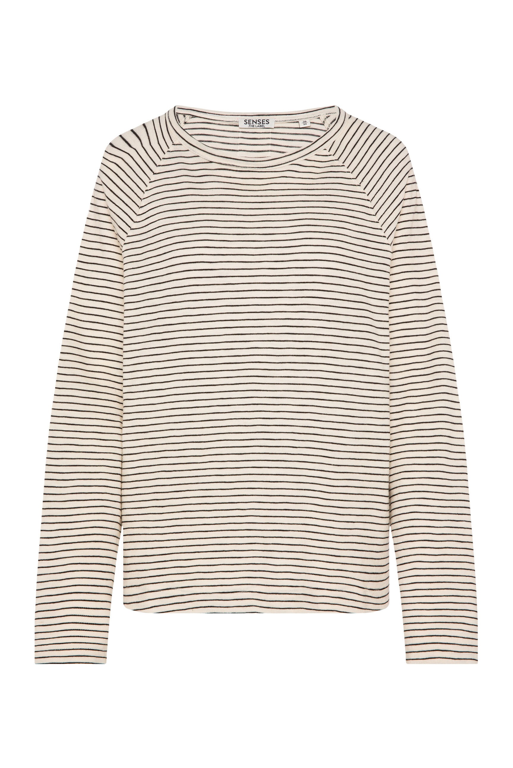 SENSES.THE LABEL Rundhalsshirt, aus Baumwolle