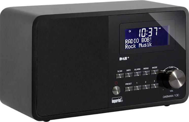 Digitalradio (DAB+) »DABMAN 100«, (FM-Tuner-UKW mit RDS-Digitalradio (DAB+) 7 W)
