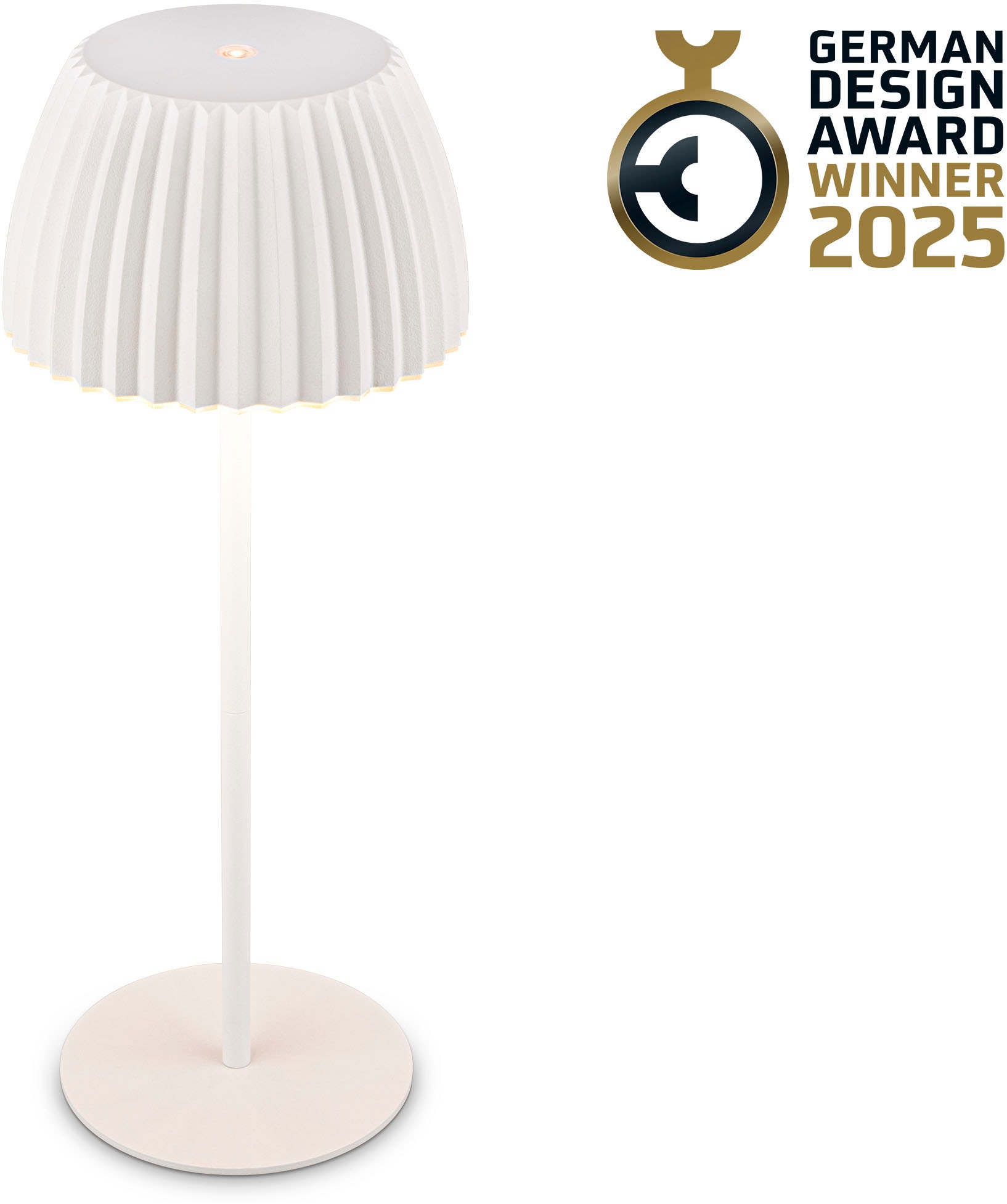 LED Tischleuchte "Akku LED Tischleuchte", weiß, BRILONER LEUCHTEN, Leuchten