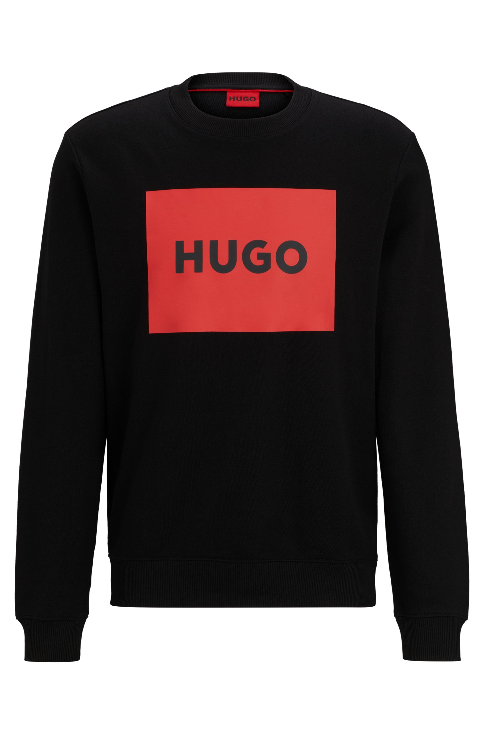 HUGO Sweatshirt »Duragol«, Rundhalsausschnitt, Regular Fit, großer Logo-Druck
