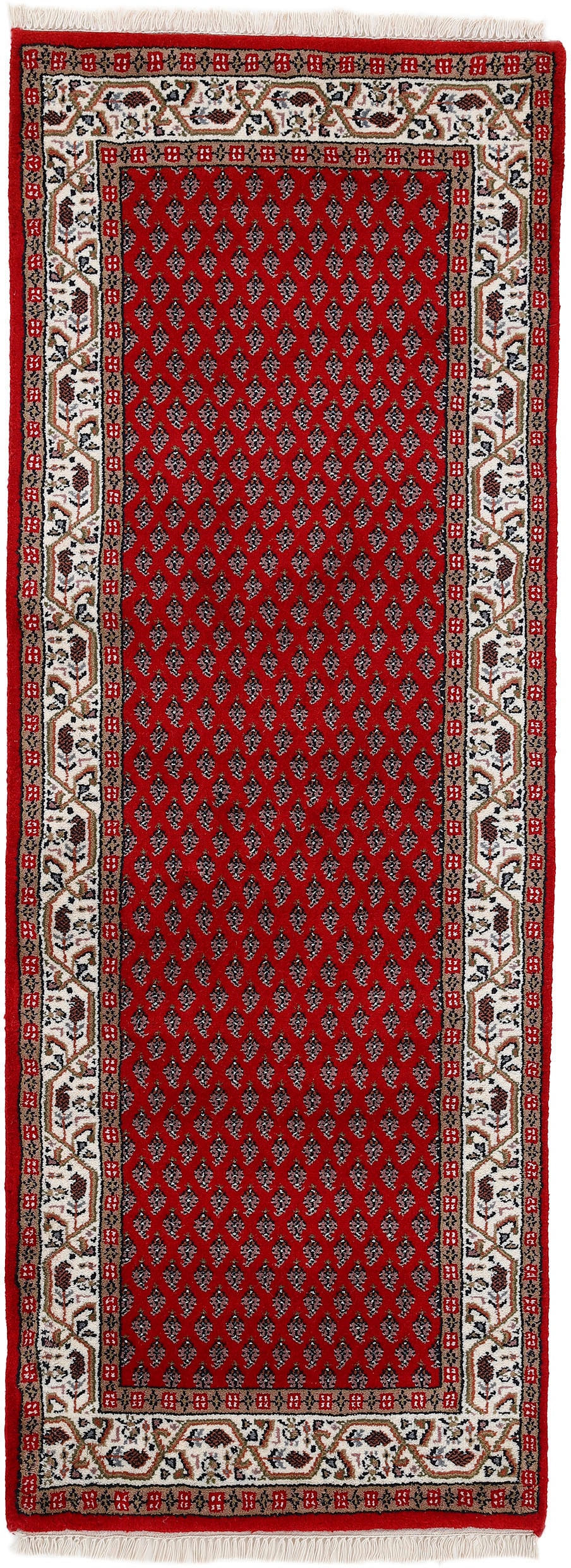 Woven Arts Orientteppich "Mir, auch als Läufer" rechteckig 15 mm Höhe handgeknüpft, Wohnzimmer, reine Wolle