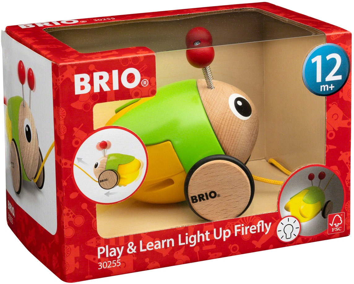 BRIO® Nachziehtier »Glühwürmchen«, mit Licht und Sound, FSC®- schützt Wald - weltweit