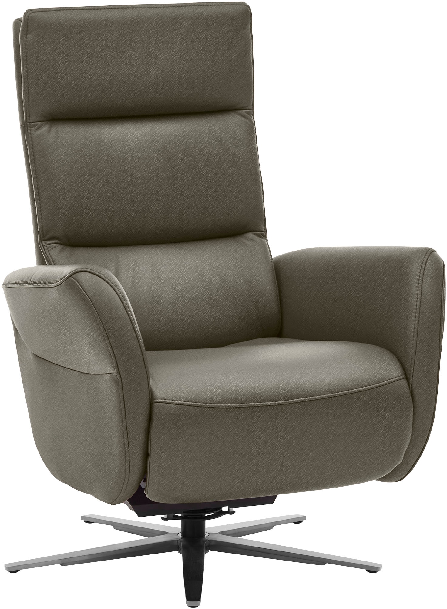 Die PlanBar Relaxsessel "PN-RS20038 mit Metallsternfuß inkl. Relaxfunktion und Kopfverstellung" 1 Stk. tlg. 360 drehbar, mit Gasdruckverstellung