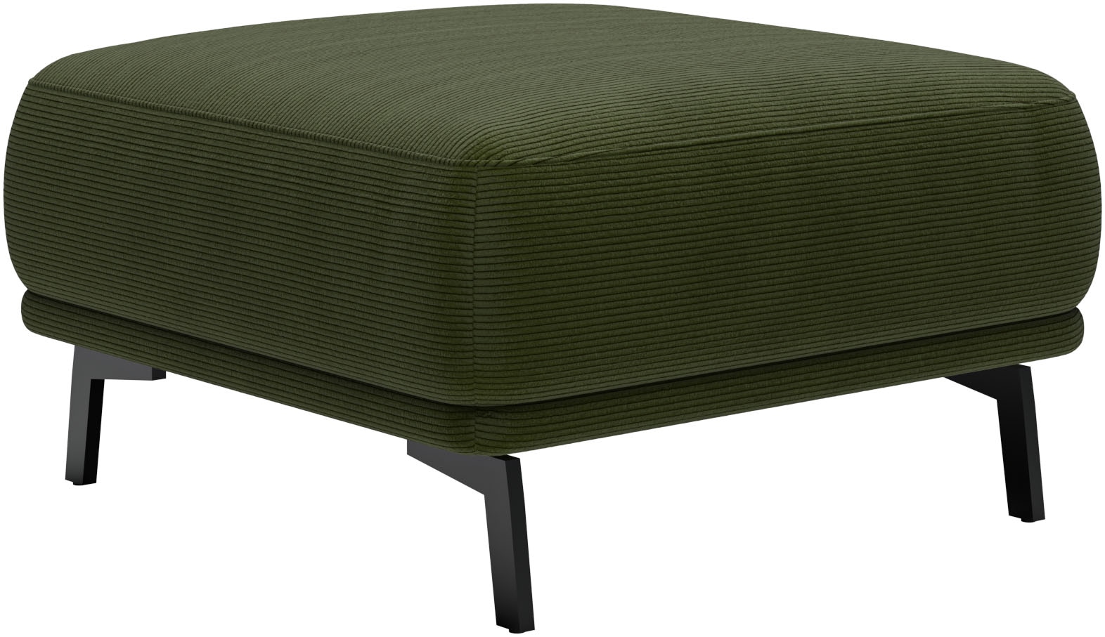 SCHÖNER WOHNEN-Kollektion Polsterhocker "Tossa, smarte Ergänzung für dein Wohnzimmer, Breite 73 cm" 1 Stk. tlg. Flexibler Komfort, edle Optik & saugroboterfreundlich
