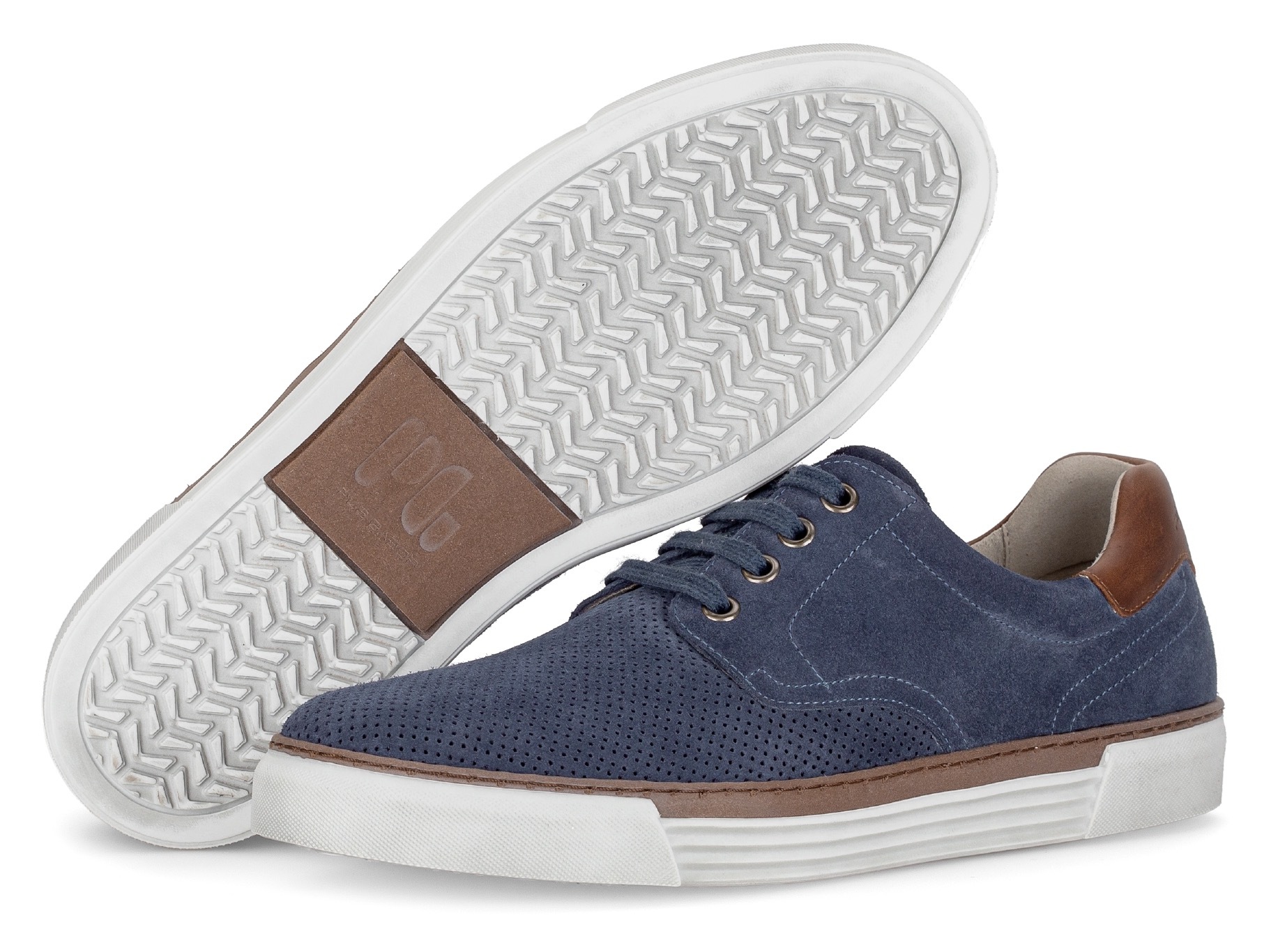 Pius Gabor Sneaker, Freizeitschuh, Halbschuh, Schnürer in Komfortweite G (= weit)