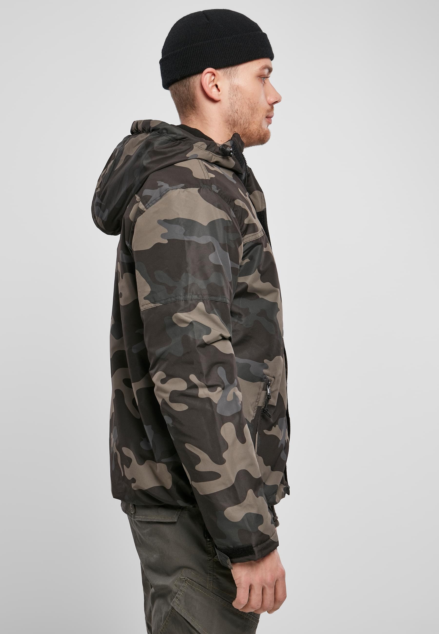Brandit Allwetterjacke »Brandit Herren Windbreaker Frontzip«, (1 St.), mit Kapuze