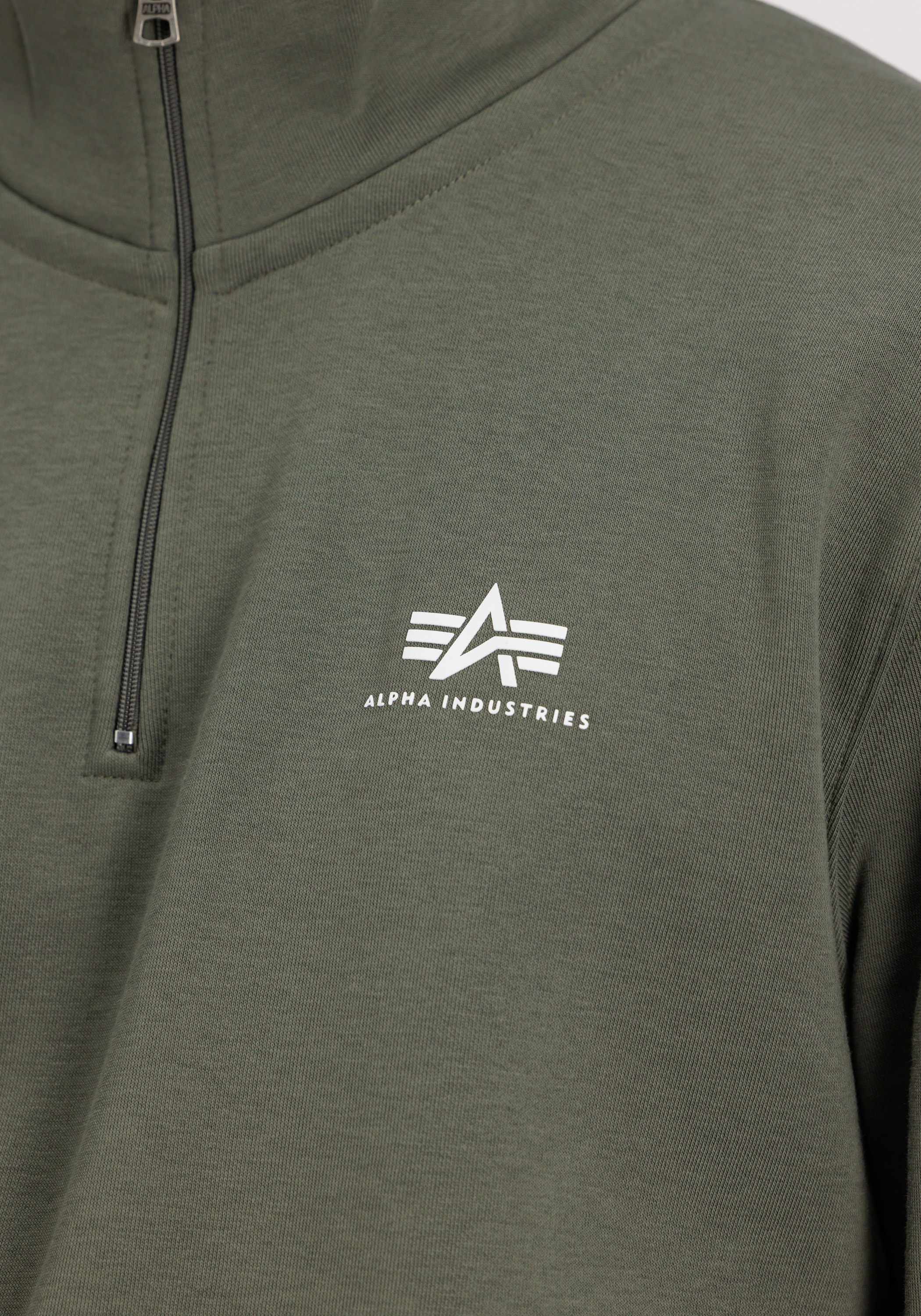 Alpha Industries Sweater »Alpha Industries Men - Sweatshirts Half Zip Sweatshirt SL«
