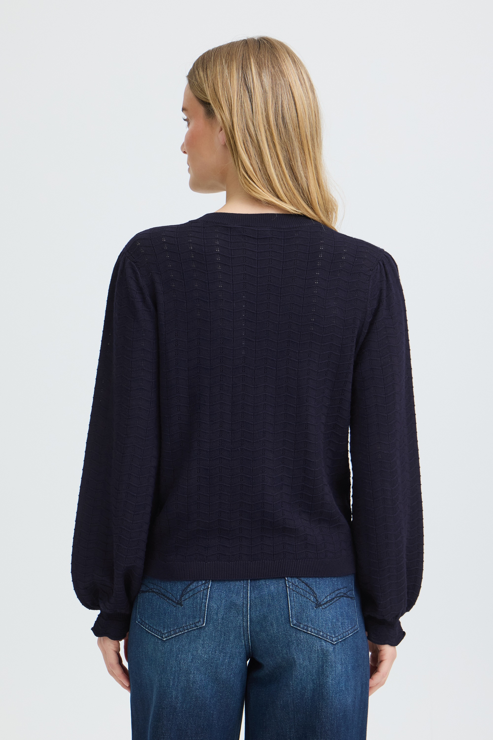 Pulz Jeans Strickpullover »Damen Langarm PZSARA«
