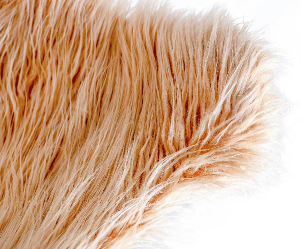 Kayoom Stuhl »Schmetterling-Stuhl Lynn 110, weicher Bezug aus Kunstfell« () 1 Stk.weicher Bezug aus Kunstfell, teilweise handgefertigt