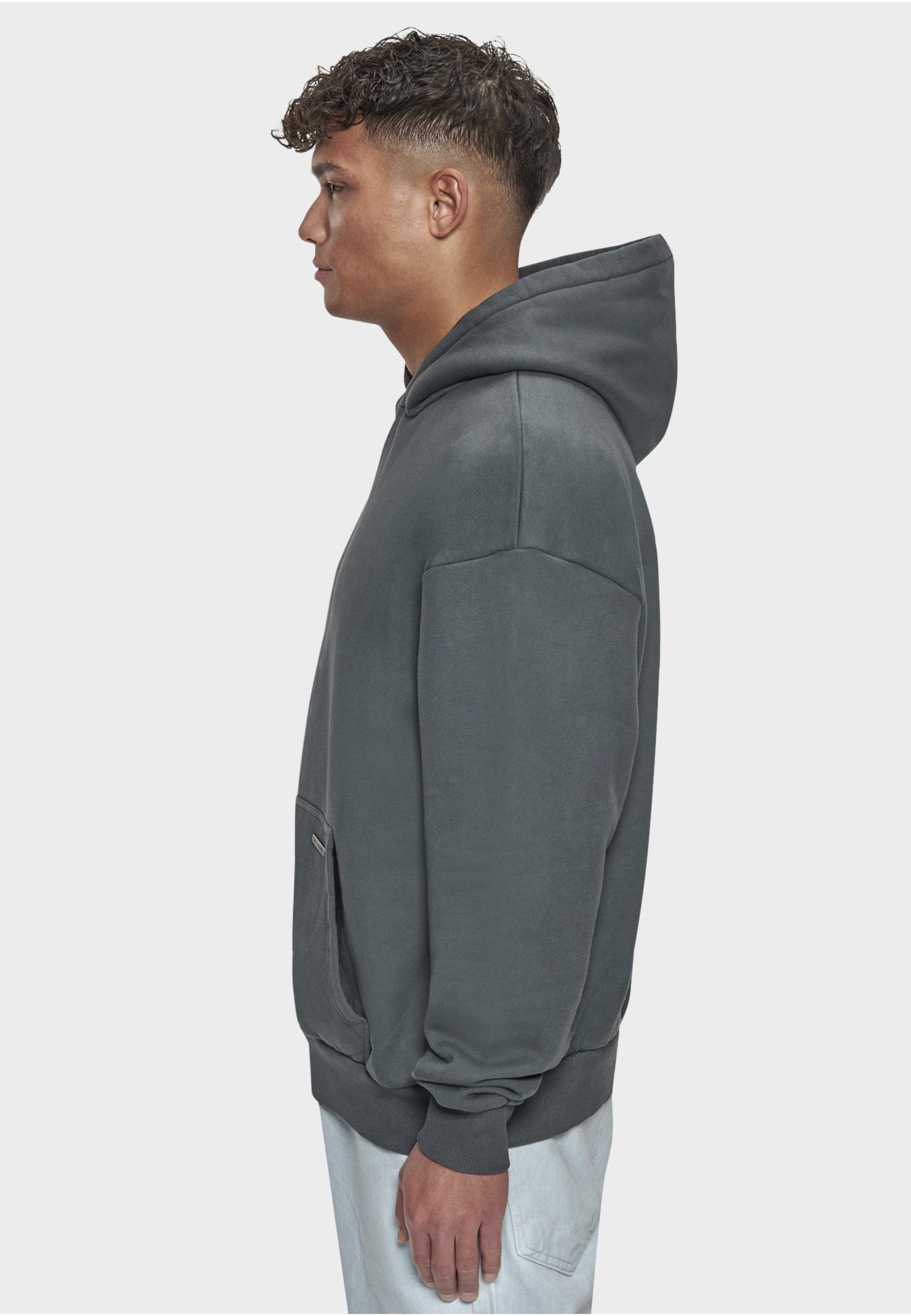 Dropsize Kapuzenpullover »Dropsize Herren Dropsize Bazix Republiq SUPER HEAVY BLANK HOODIE« 1 Stk.