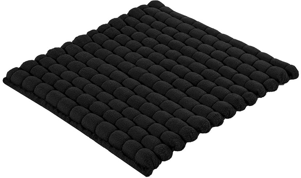 Kleine Wolke "Avera, Badvorleger, Badezimmer Teppich" Höhe 50 mm fußbodenheizungsgeeignet Badteppich, Uni Farben, handgewebt, quadratisch & rechteckig