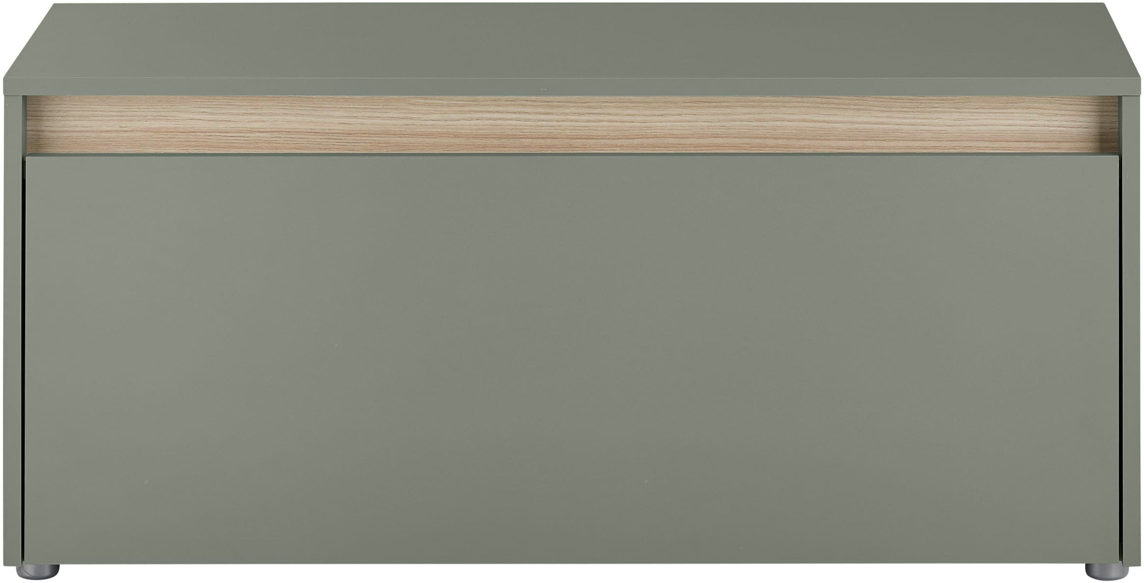 INOSIGN Schuhbank »GiRON/CiTY, Garderobenbank mit Klappe, Sitzbank in vier Farben«, viel Stauraum, Platz für ca. 8 Paar Schuhe, 100 cm breit