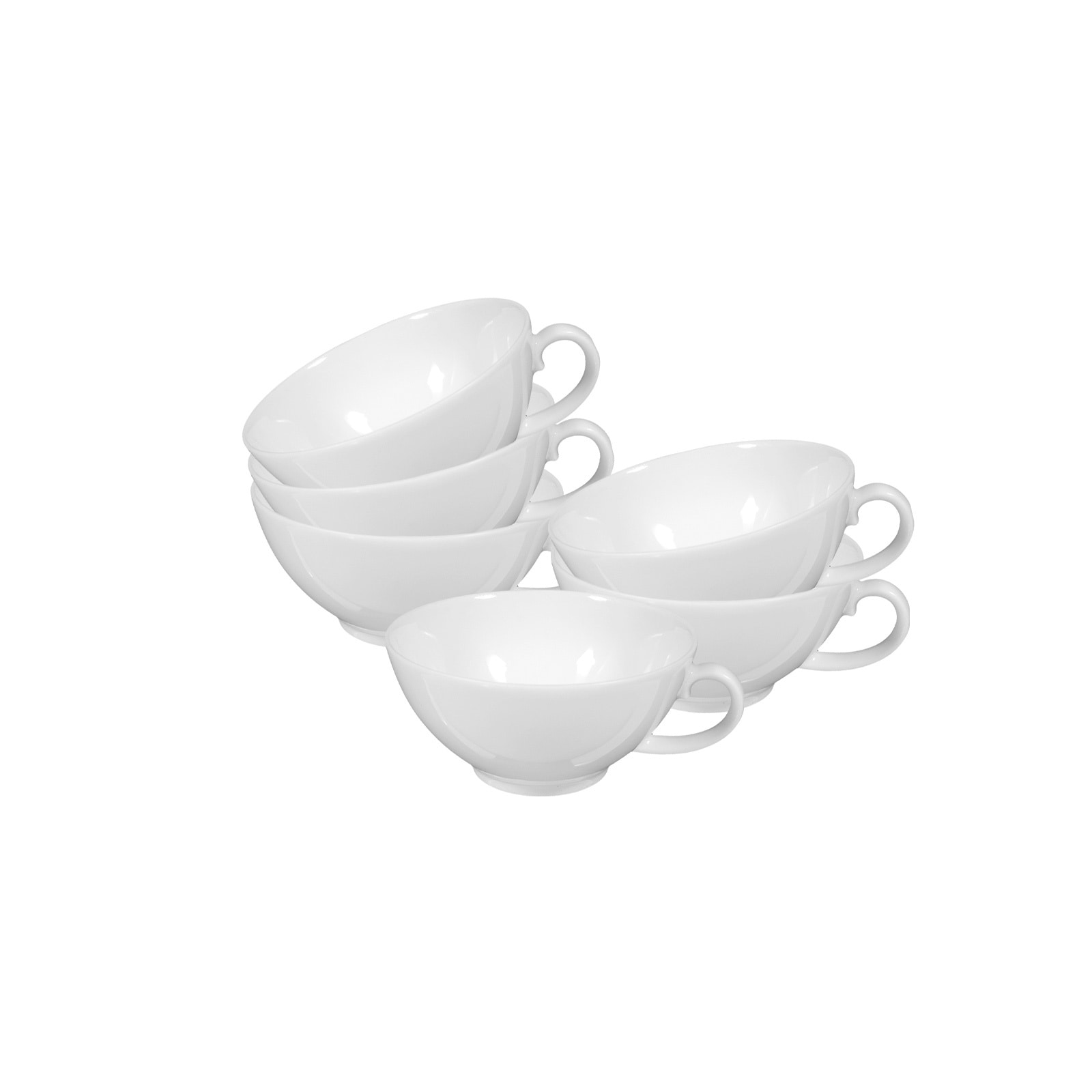 Seltmann Weiden Tasse "Teetassen Rondo/Liane 0,14 l 6er Set weiß" günstig online kaufen