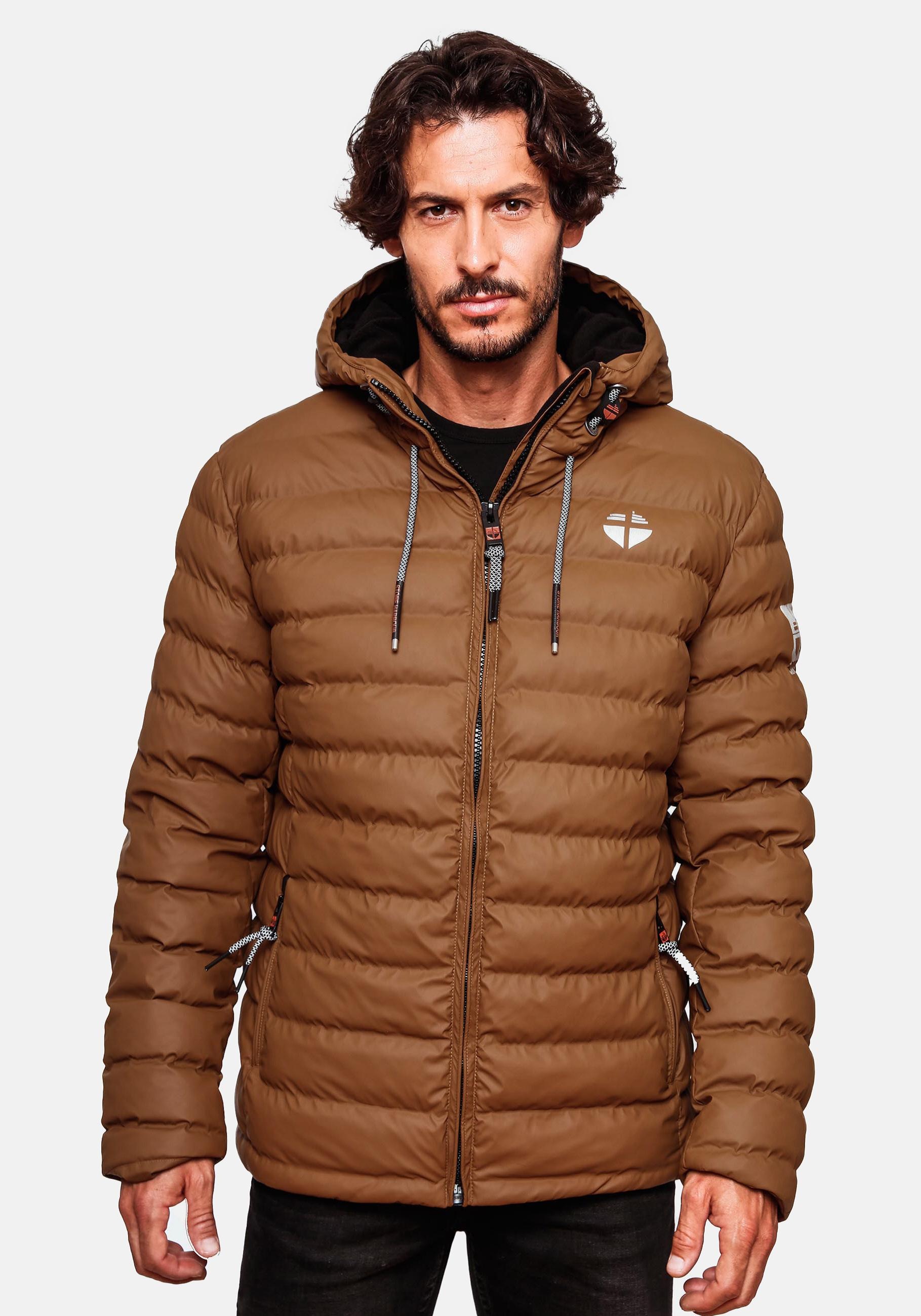 Stone Harbour Winterjacke "Zaharoo" mit Kapuze Gesteppte Regenjacke für den günstig online kaufen