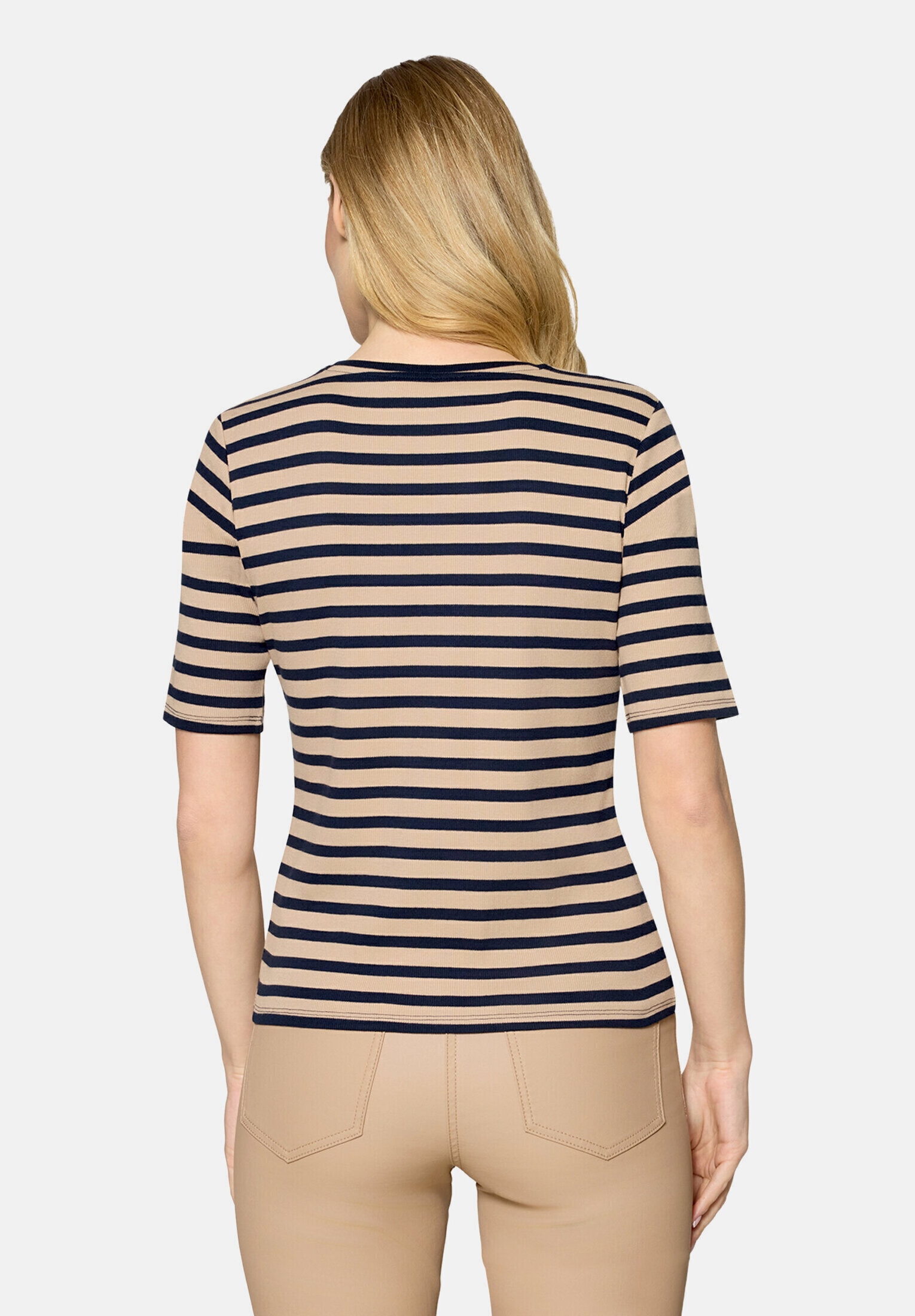 Betty Barclay Kurzarmshirt »Damen mit Rippenstruktur« 1 Stk.