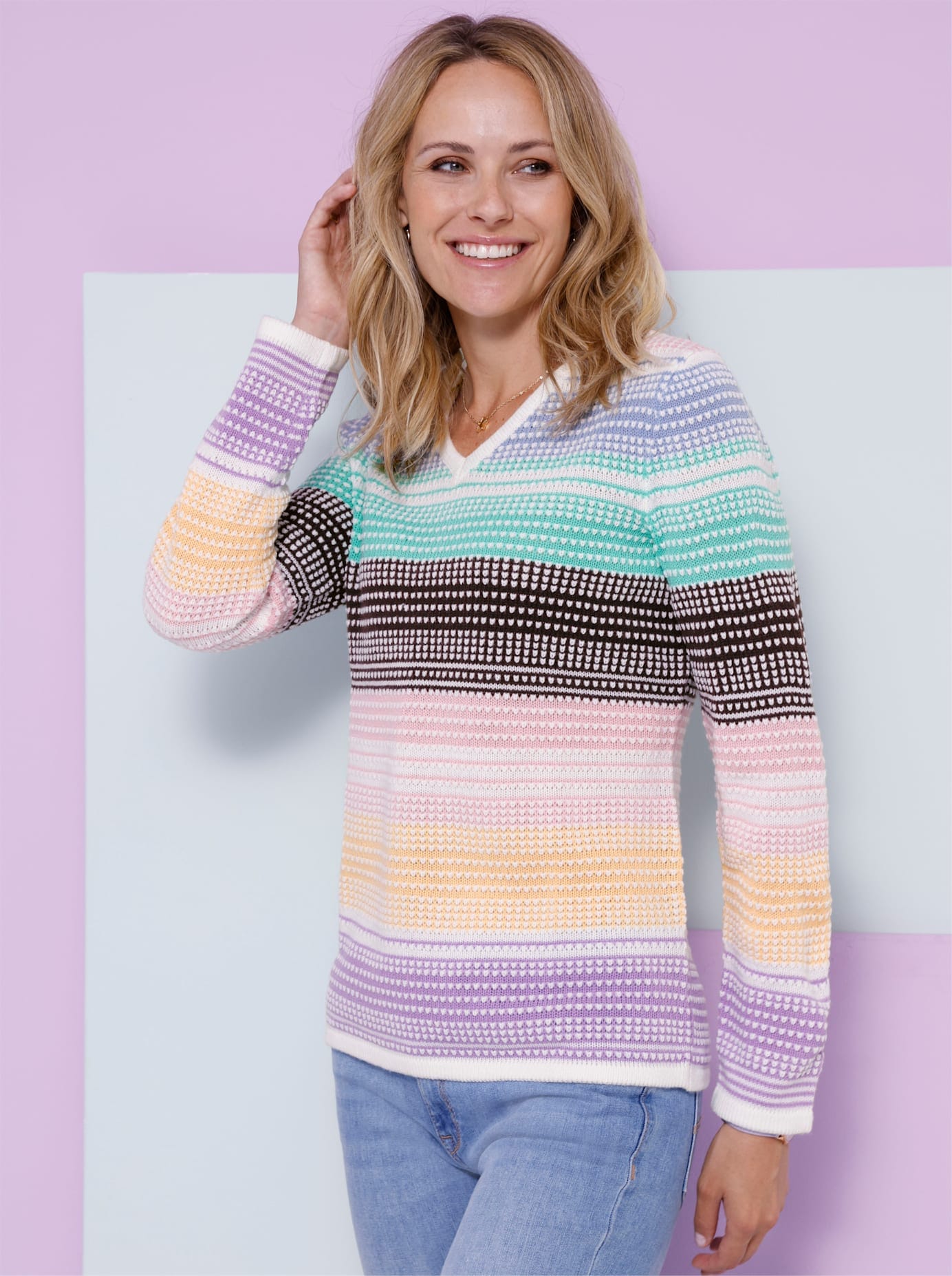 Classic Basics Strickpullover "Langarm-Pullover" günstig online kaufen