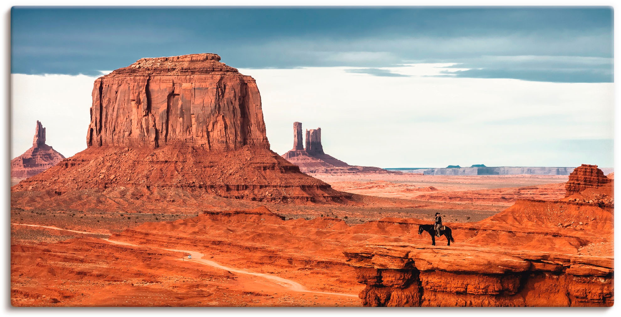 Artland Wandbild "Colorado - Utah Monument Valley" Amerika 1 Stk. tlg. auf günstig online kaufen