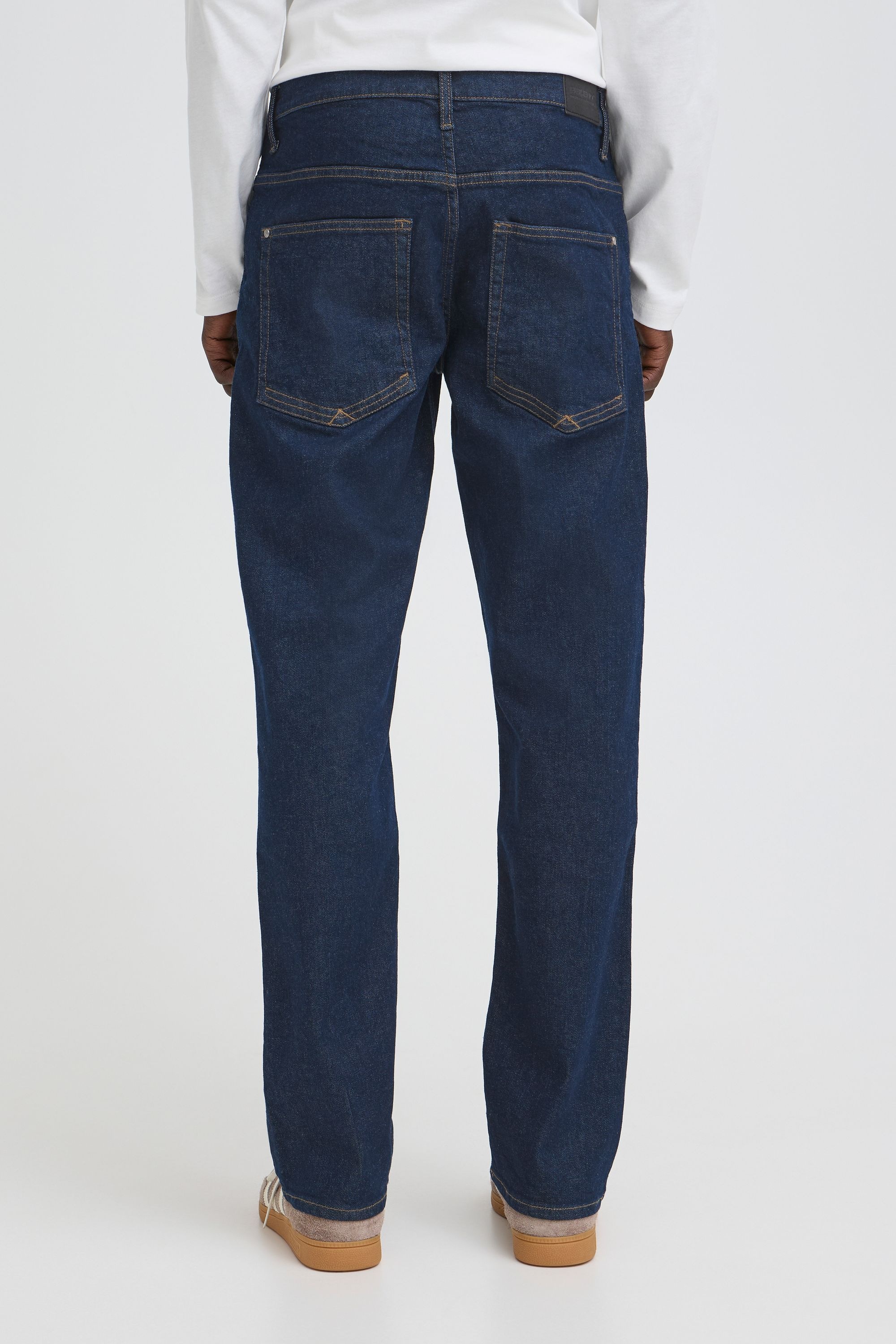Relaxhose BLEND "BHRock", Herren, Gr. 32, Länge 34, denim unwashed blau, Denim/Jeans, 99% Baumwolle, 1% Elasthan, unifarben, Basic, normal normal, Hosen Relaxhose, Klassische Jeans im 5-Pocket-Stil 9