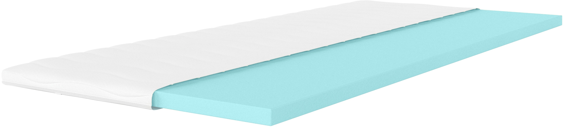 OTTO home Topper »Tornby Topper 90x200 cm,180x200 cm, in 4 Härtegraden, Tencel™ Bezug« Matratze & Boxspringbett, Hausstauballergiker geeignet, langlebig