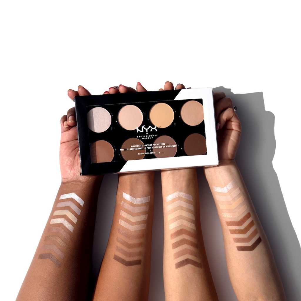 NYX Highlighter »NYX Professional Makeup Highlight & Contour Pro Palette«