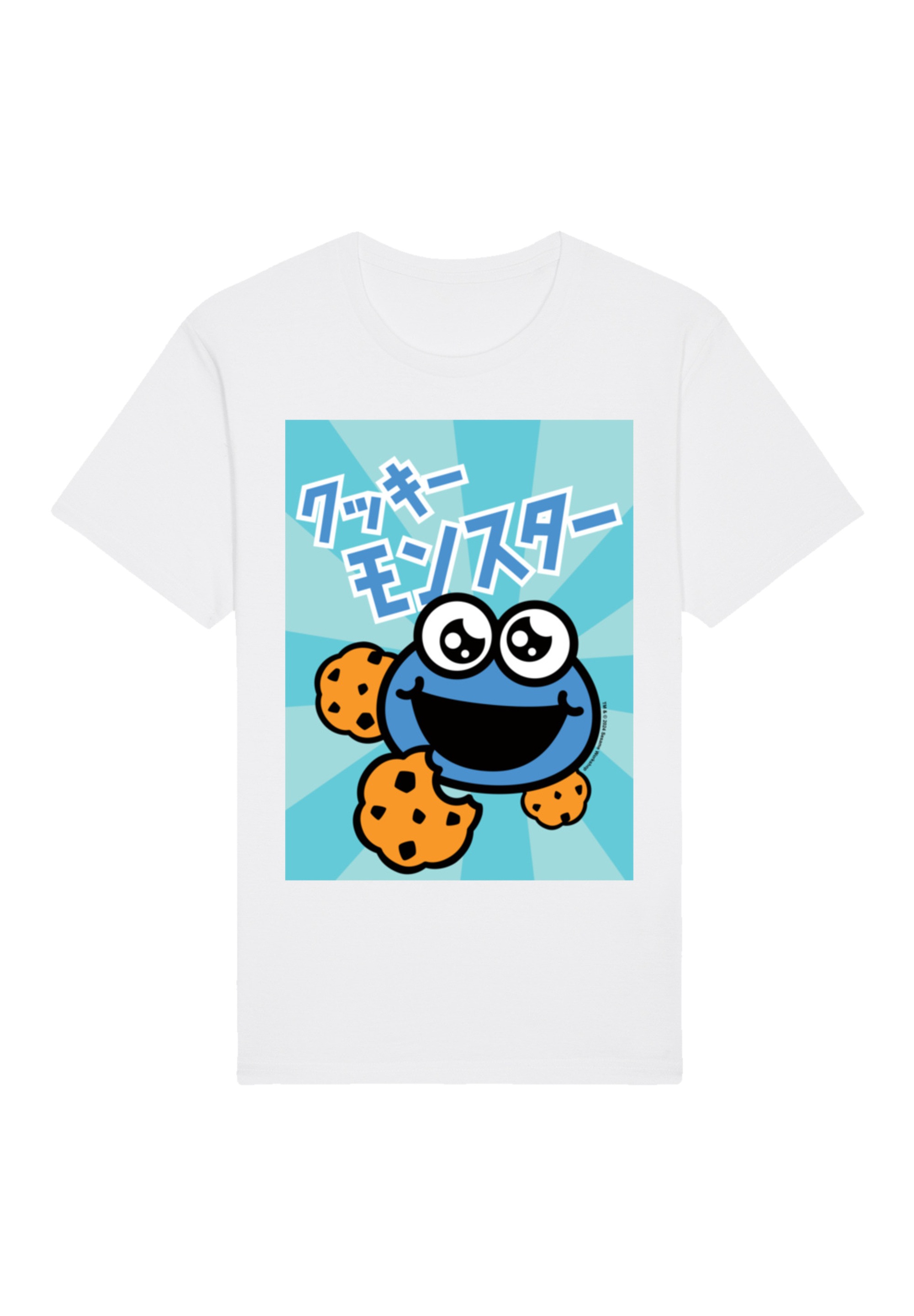 F4NT4STIC T-Shirt "Sesamstraße Cookie Monster Anime", Premium Qualität günstig online kaufen