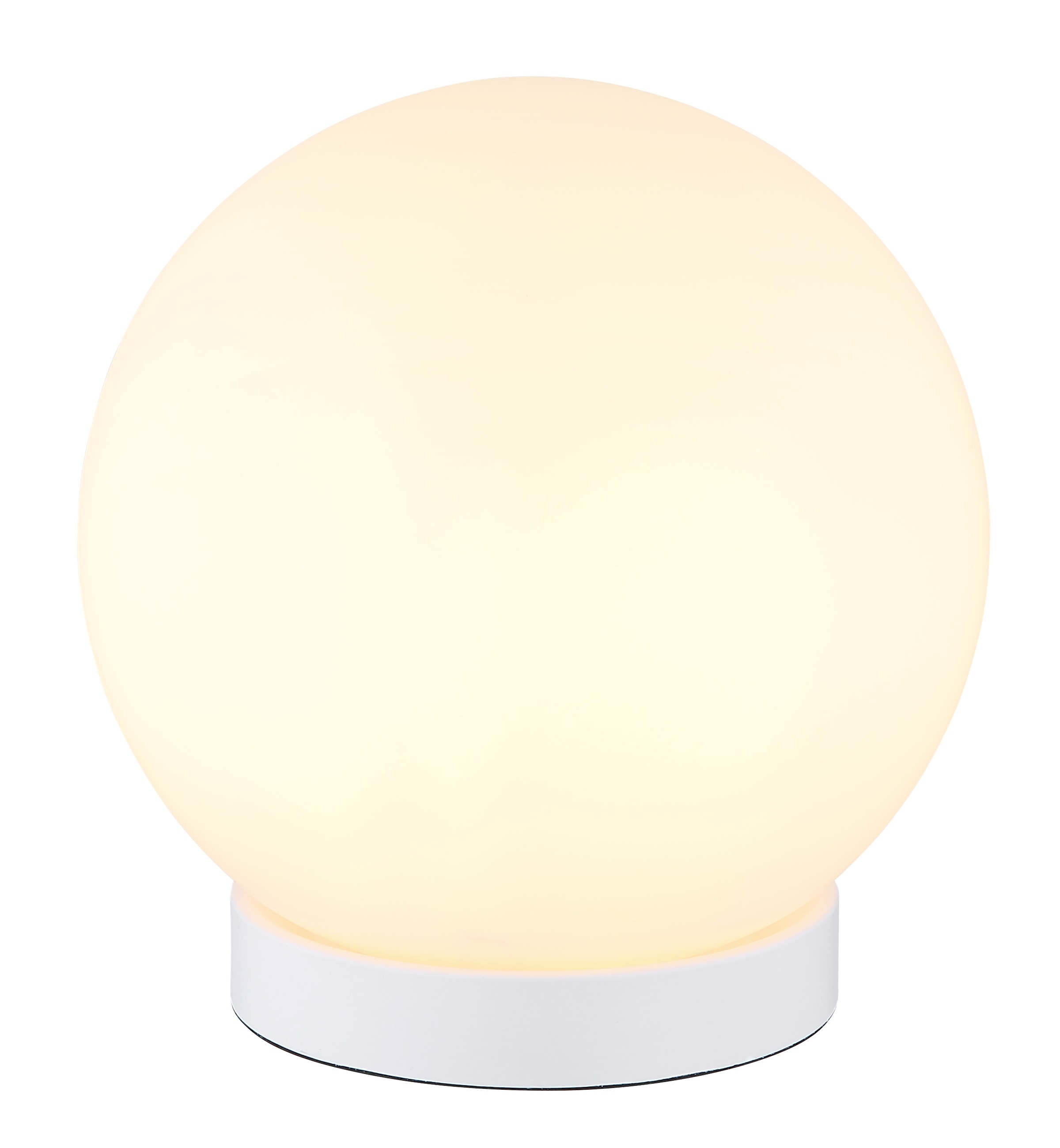GLOBO LIGHTING Tischleuchte »NORTA«, Leuchtmittel E27 | ohne Leuchtmittel, Tischlampe/Schlafzimmer/Wohnzimmer/Glas opal