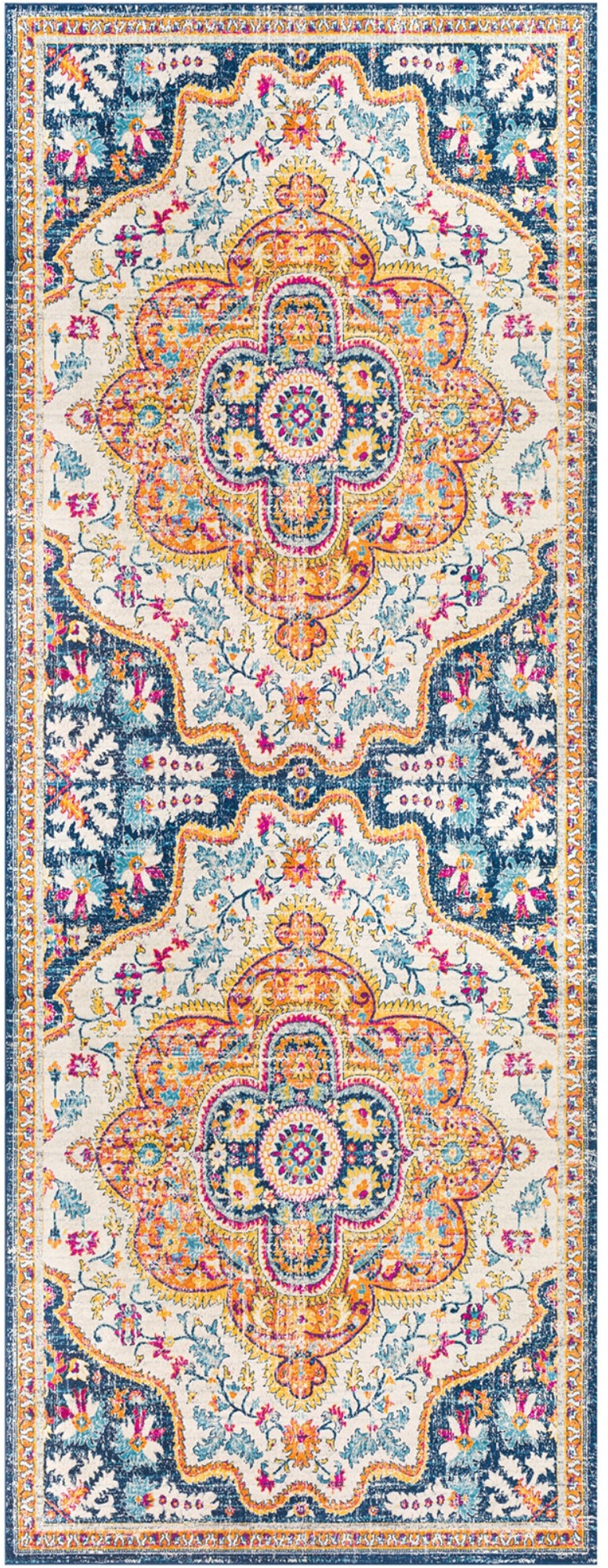 Livabliss Teppich »AMBATO« rechteckig 10 mm Höhe Vintage Orient Teppich im Boho Stil