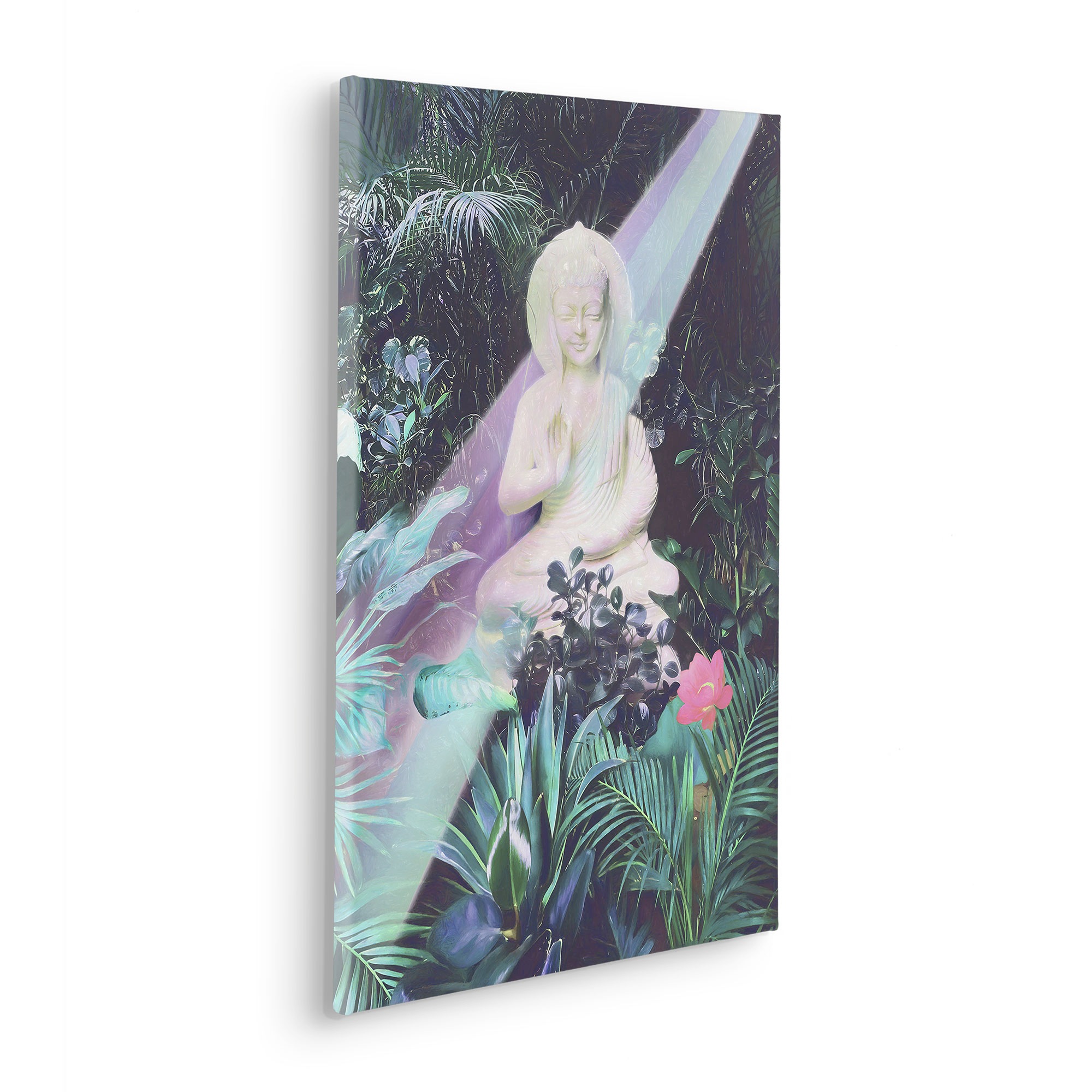 Komar Leinwandbild "Garden of Silence - Größe 40 x 60 cm" Natur 1 Stk. tlg. günstig online kaufen