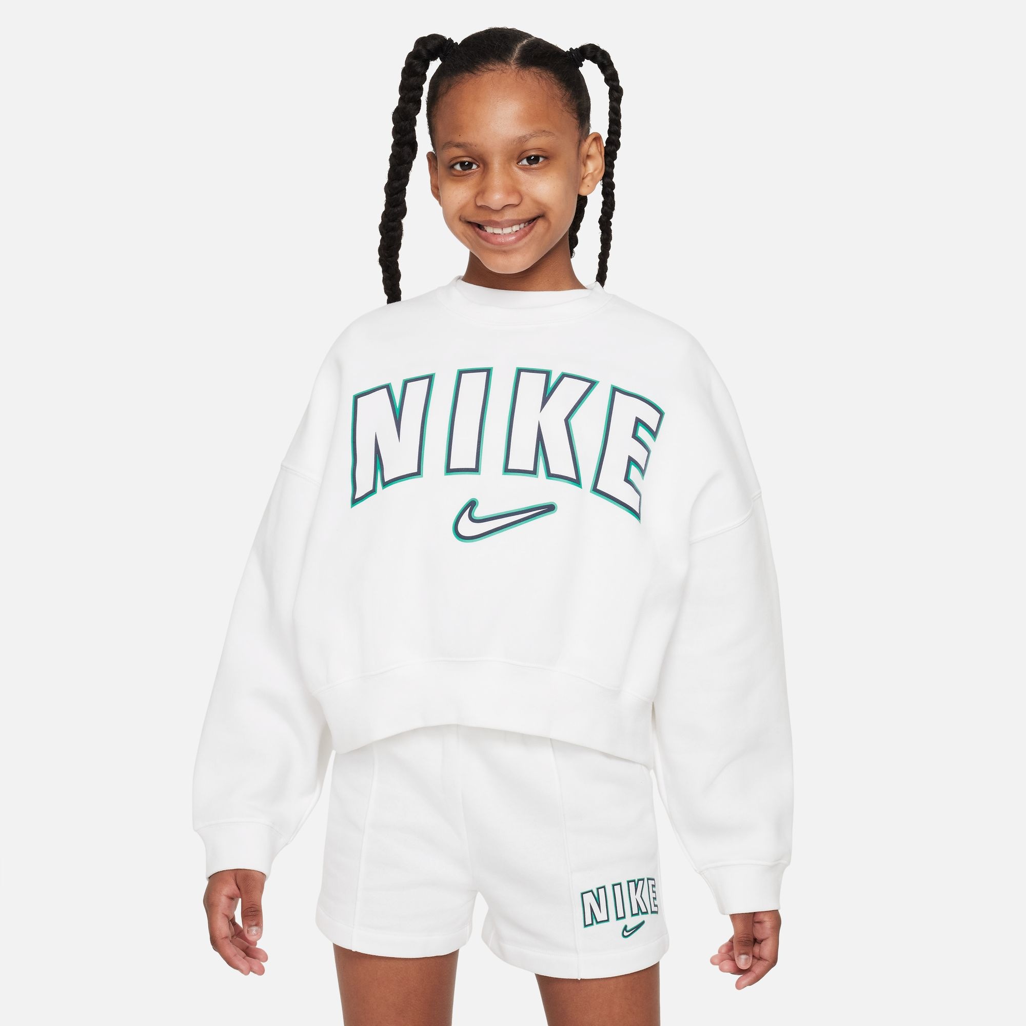 Nike Sportswear Sweatshirt »NSW Kinder« - PRNT TREND für FLC CREW | BAUR