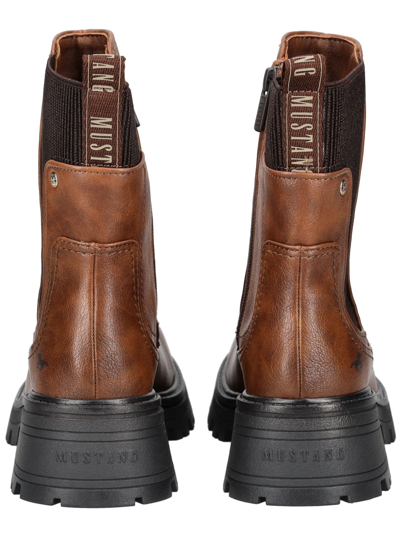 Mustang Shoes Stiefelette »Mustang Shoes Stiefelette Lederimitat/Textil«