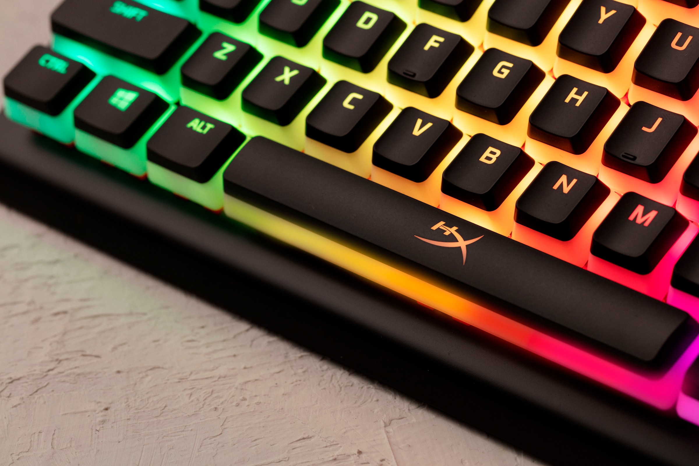 HyperX Gaming-Tastatur »HyperX Alloy Elite™ 2«, (Gaming-Modus-Multimedia-Tasten-Funktionstasten-Ziffernblock-Lautstärkeregler-USB-Anschluss)