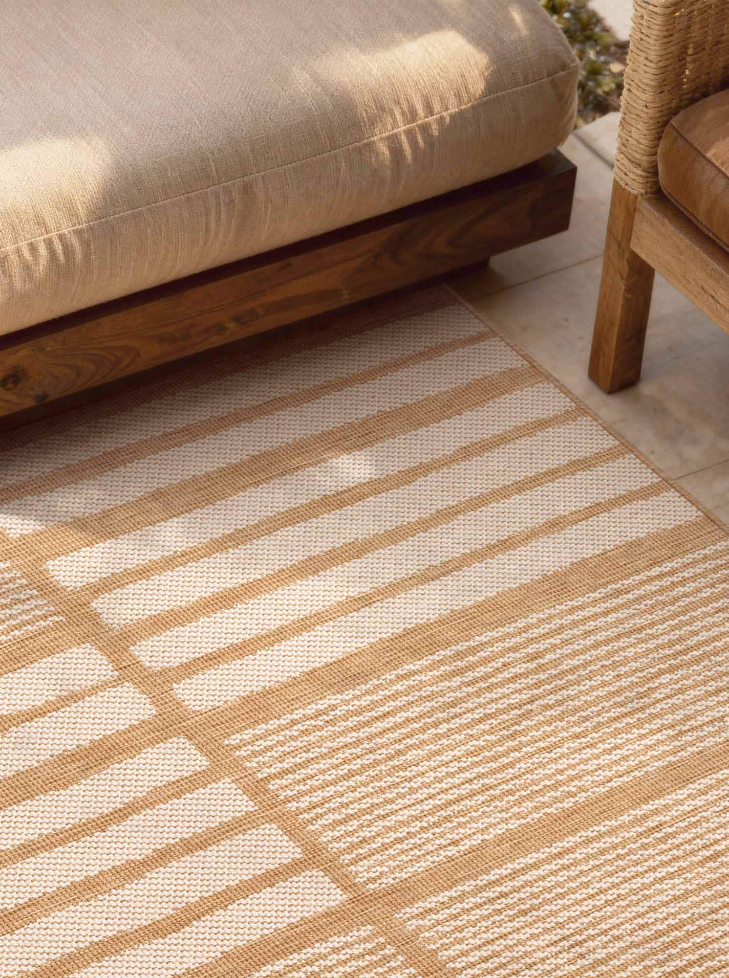 Ted Baker Teppich »Allington« rechteckig 8 mm Höhe Designteppich, Wetterfest, Pflegeleicht, Modern, Wohnzimmer, Terrasse