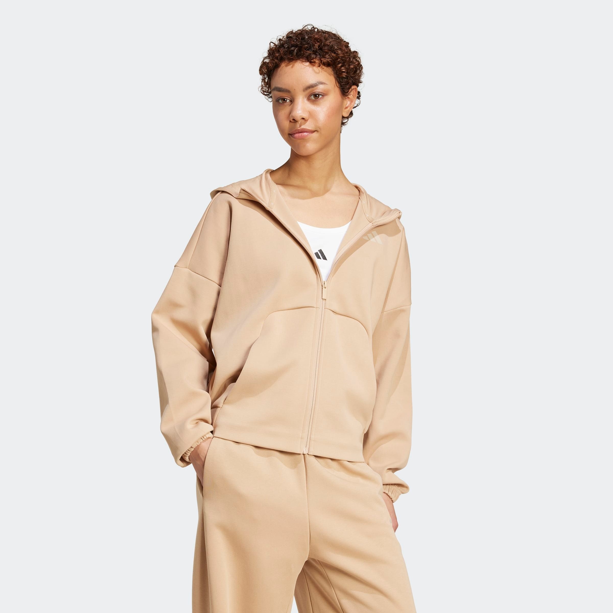 adidas Sportswear Kapuzensweatshirt "W FI SL FZ HD" günstig online kaufen