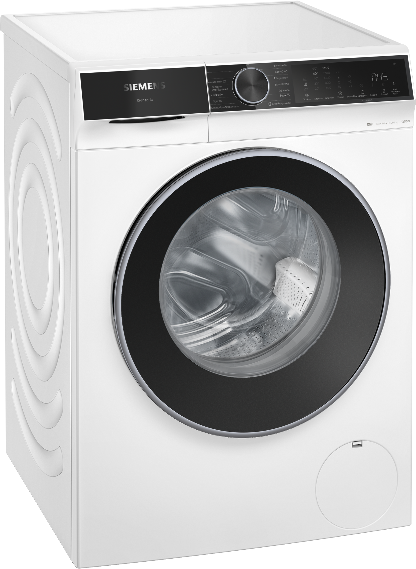 SIEMENS Waschtrockner "WN44G243" iQ500 10,5 kg /6 kg 70 dB(A)