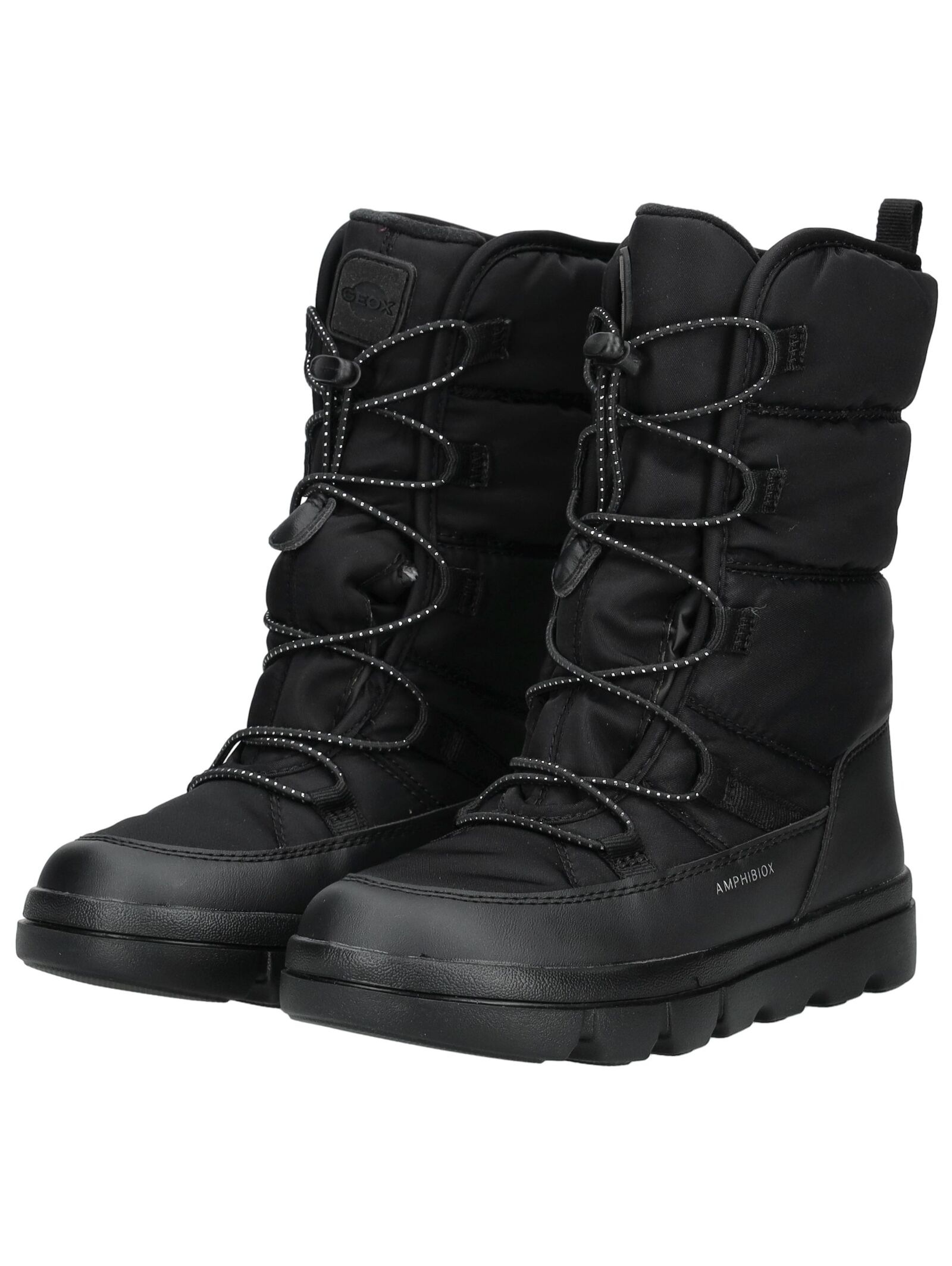 Geox Snowboots »Geox Stiefel Lederimitat/Textil«